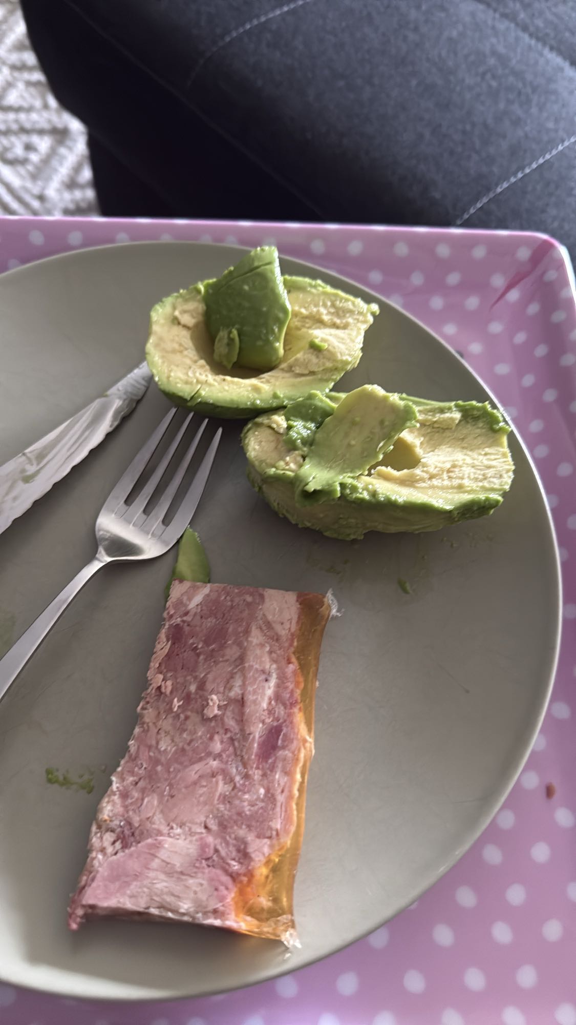 avocat et pâté