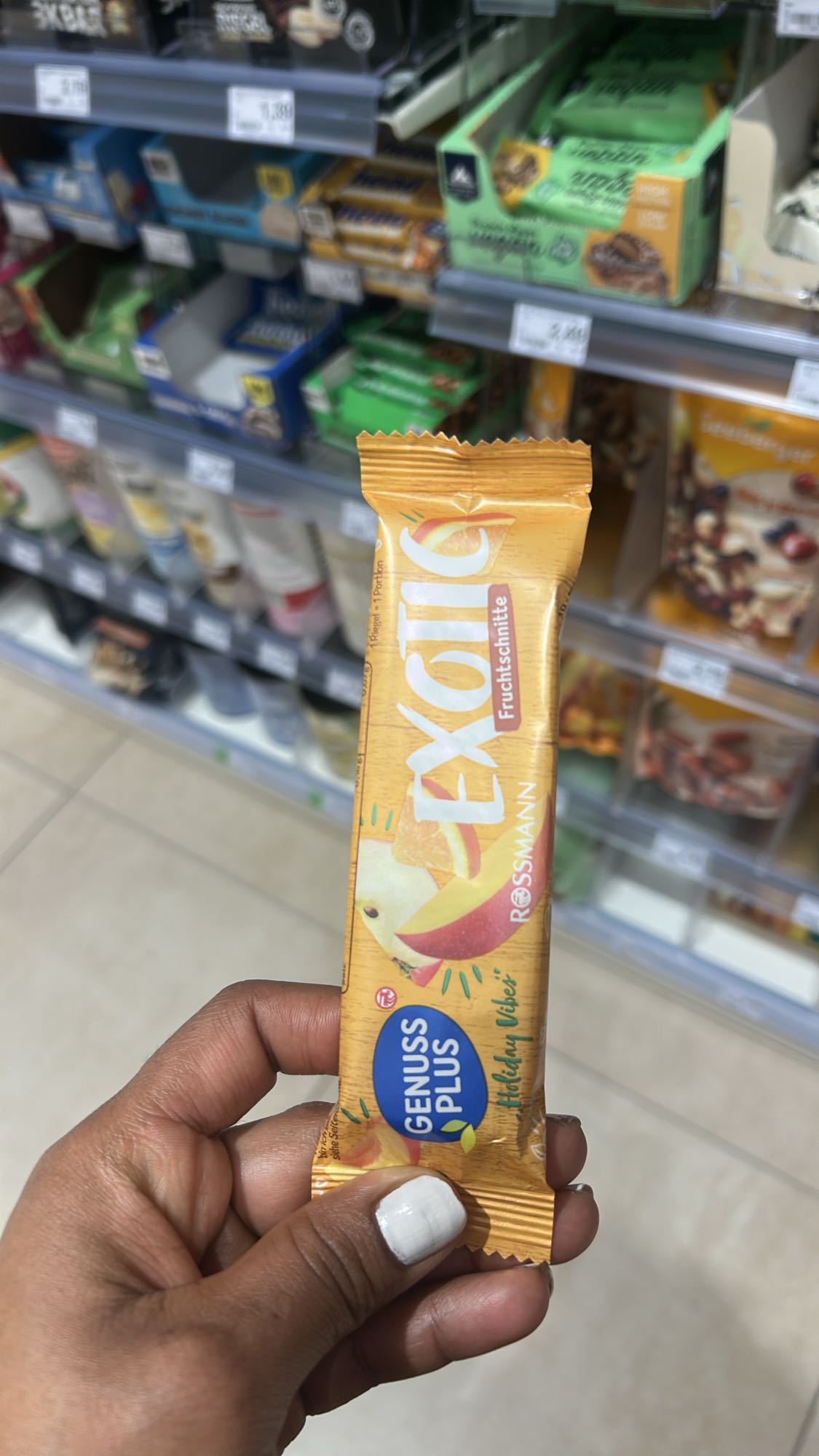 Exotic Fruchtschnitte Riegel