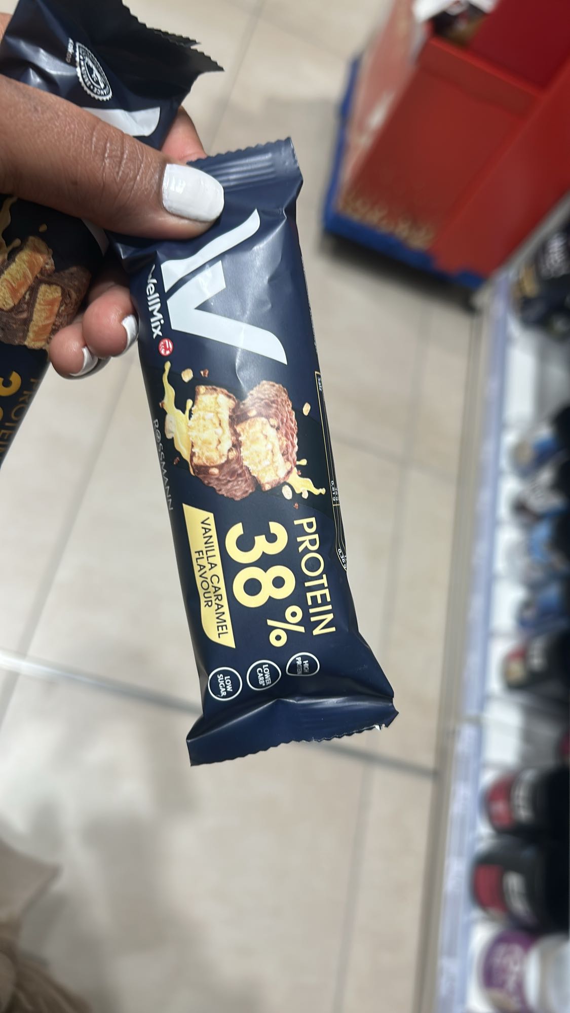 Proteinriegel Vanille Karamell