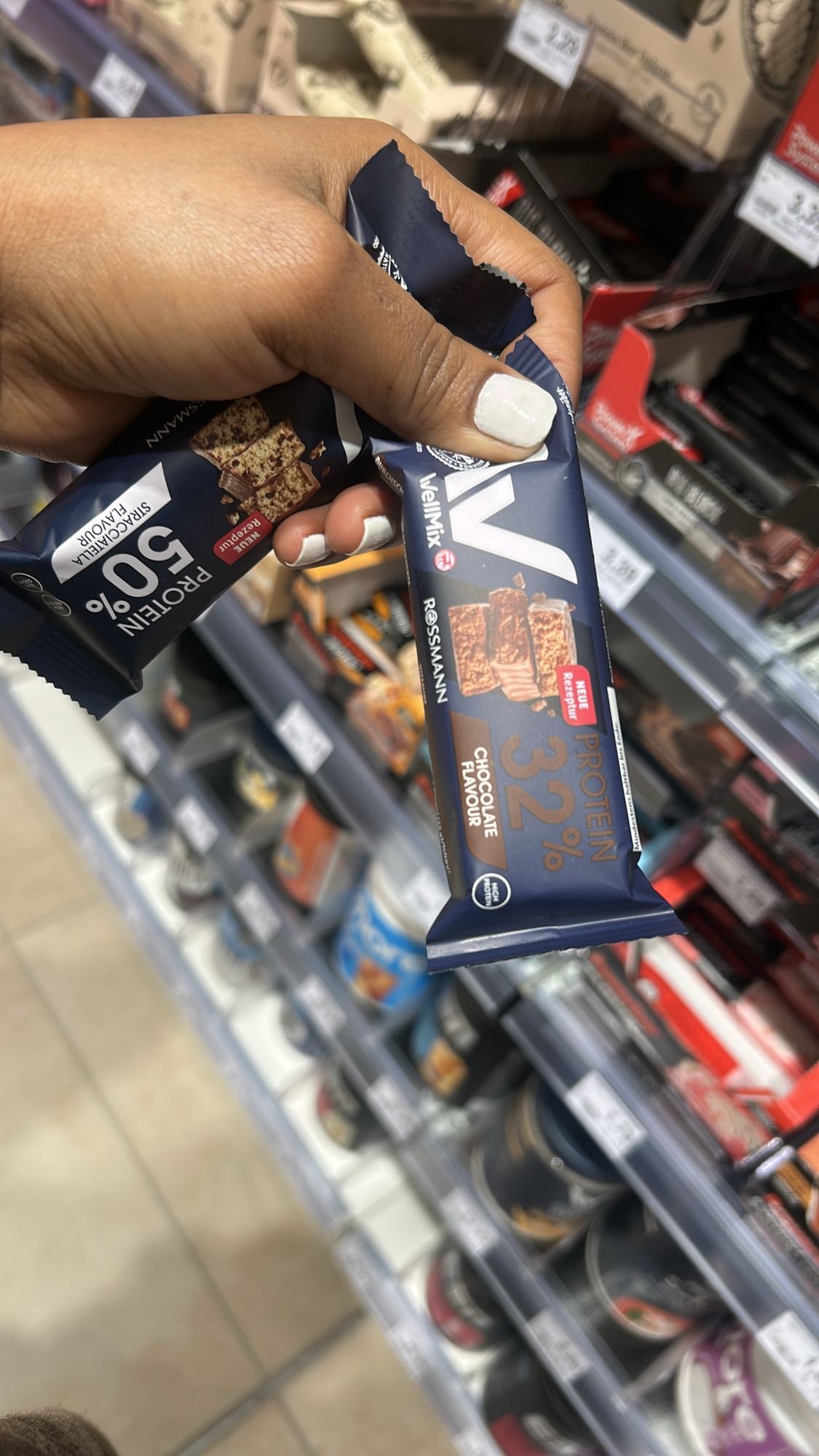 Proteinriegel Schoko