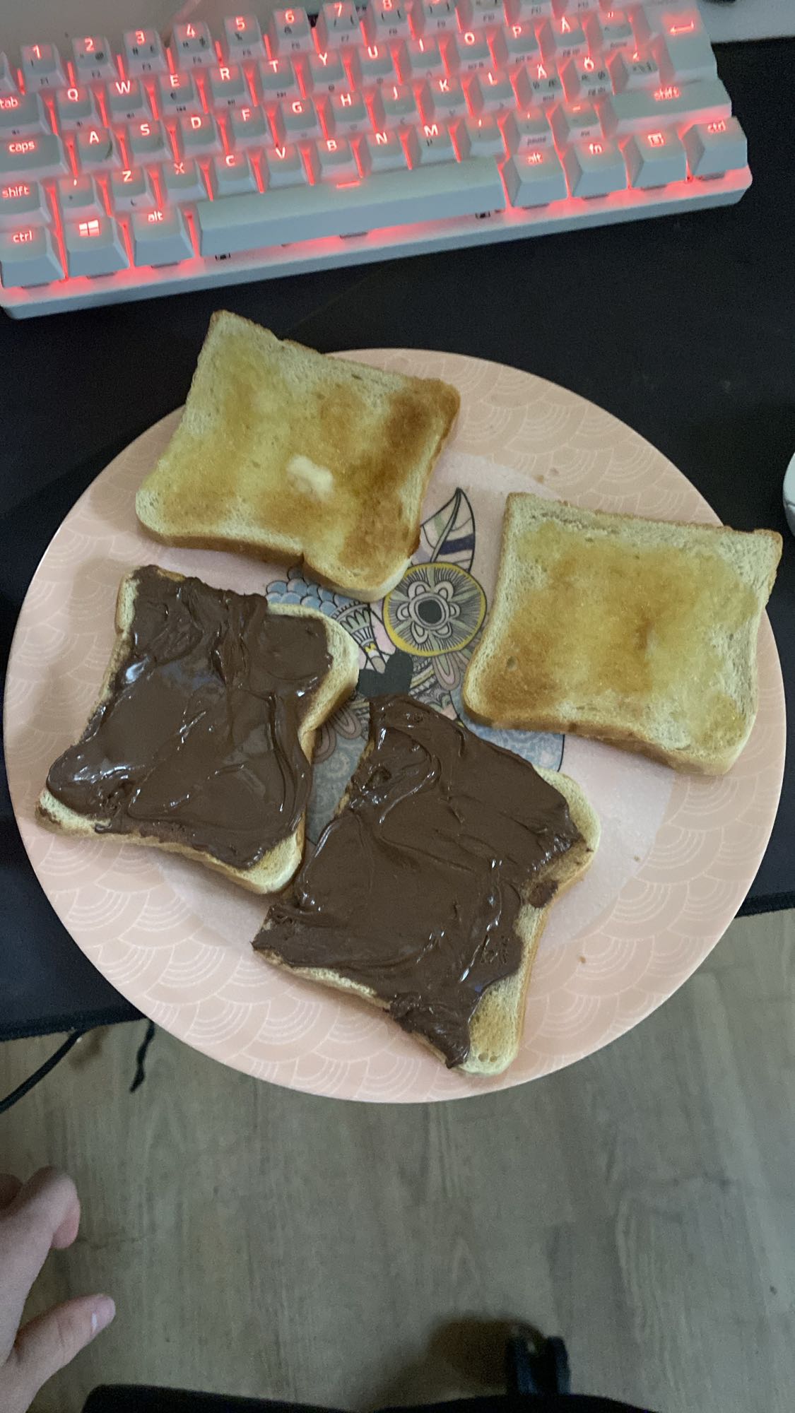 Nutella Toasts