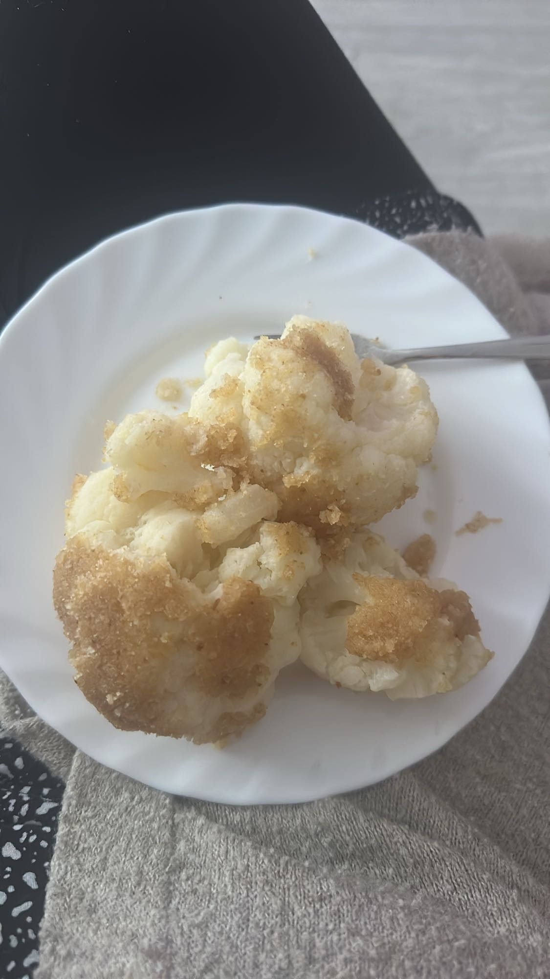 kalafior z bułką tartą