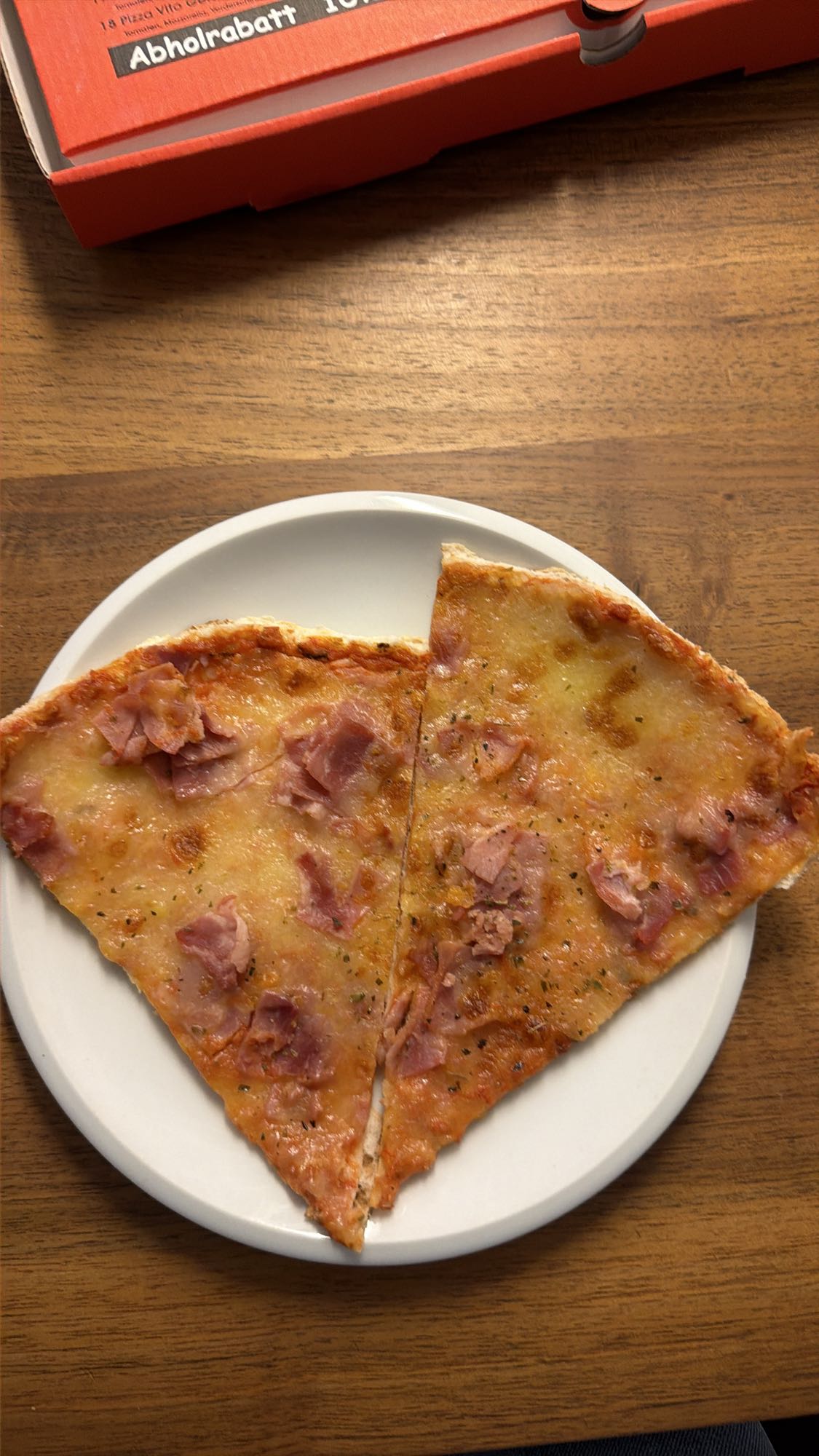 Schinken-Käse Pizza
