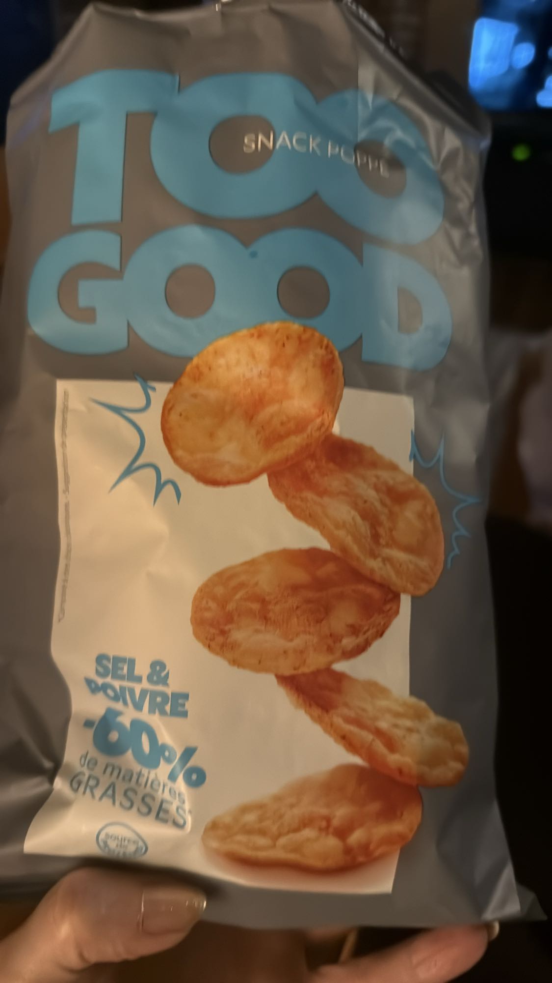 Gezouten chips snack