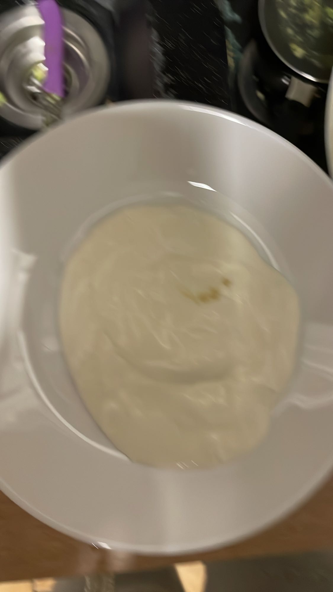 Bol de yaourt nature