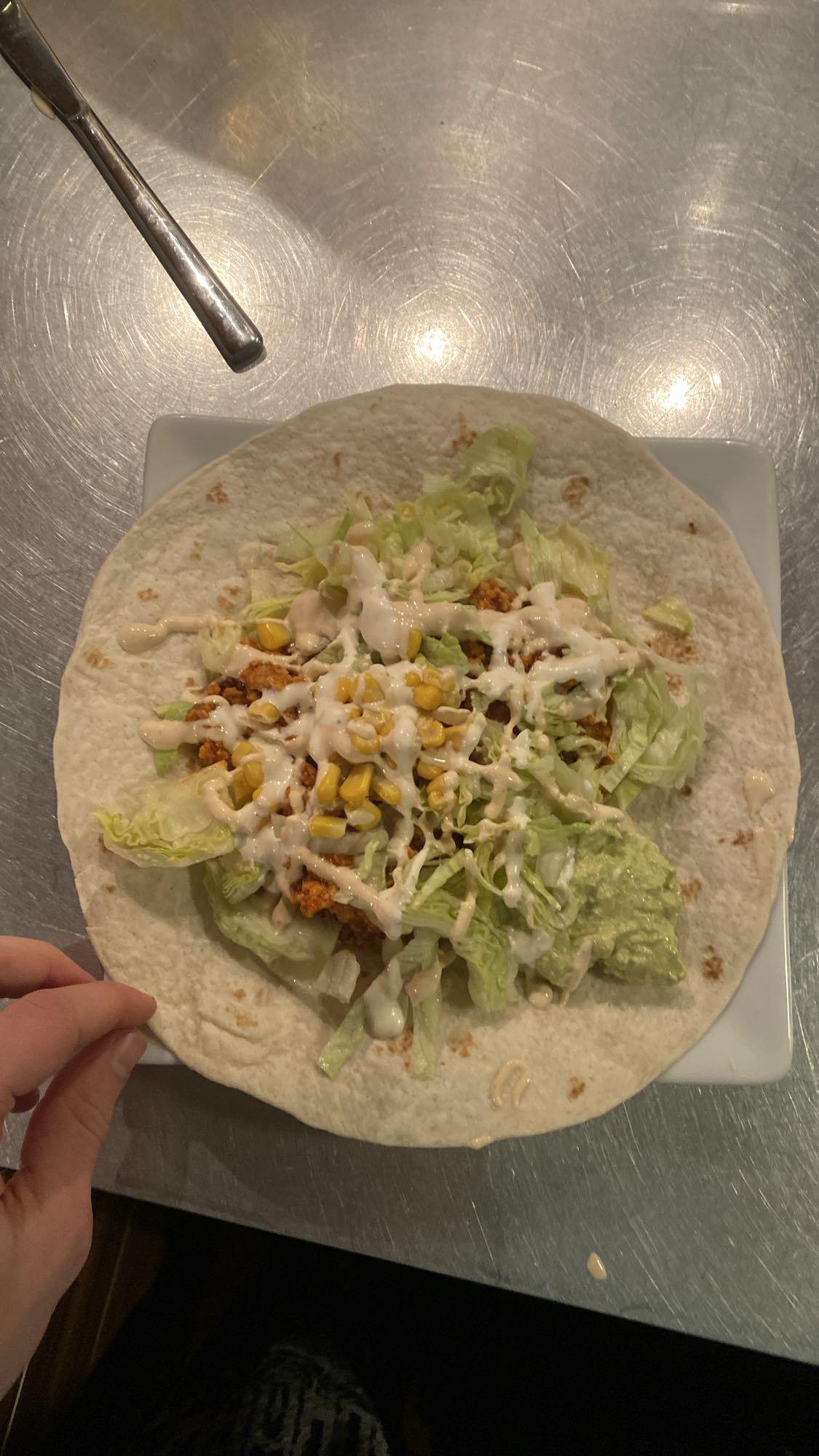 Kyllingwrap med salat
