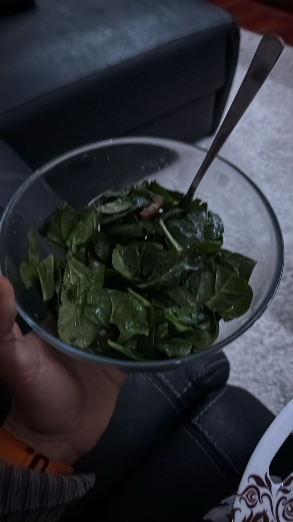 ensalada de espinaca