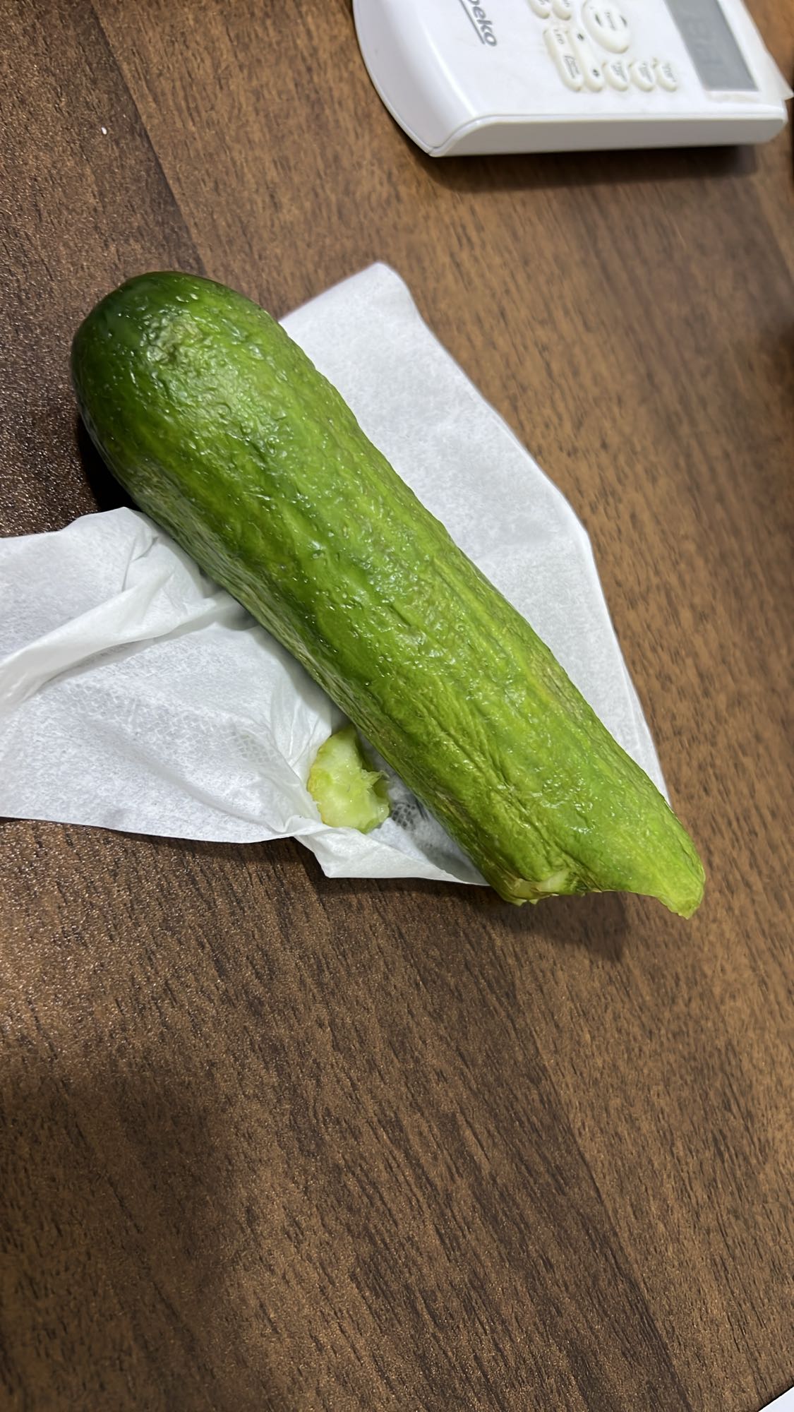 Whole cucumber snack