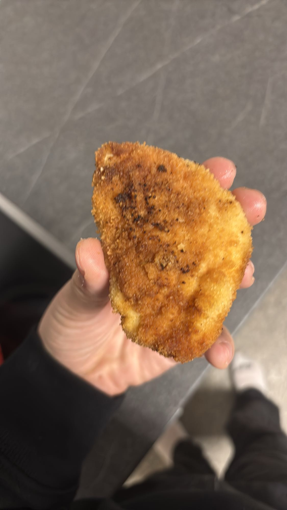 Krokante kip schnitzel