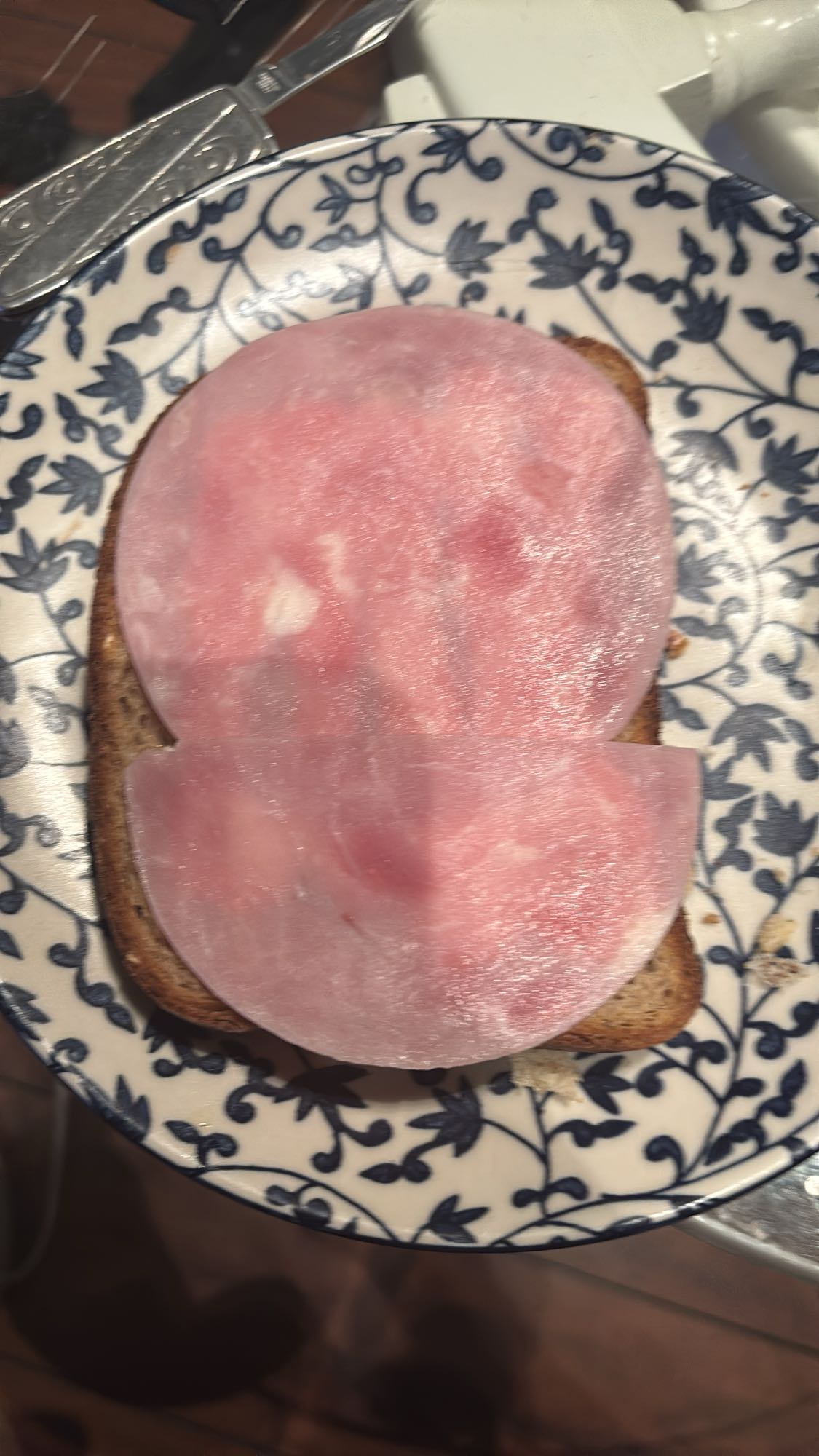 Skinke på grovbrød