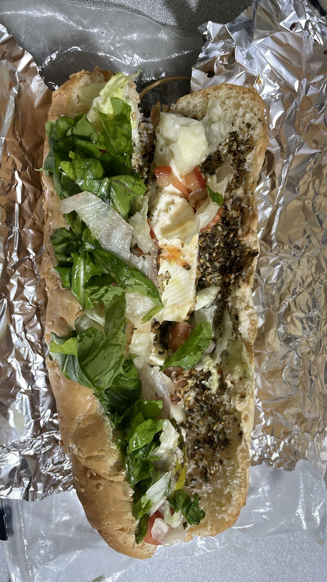 Vegetarian Sub Sandwich