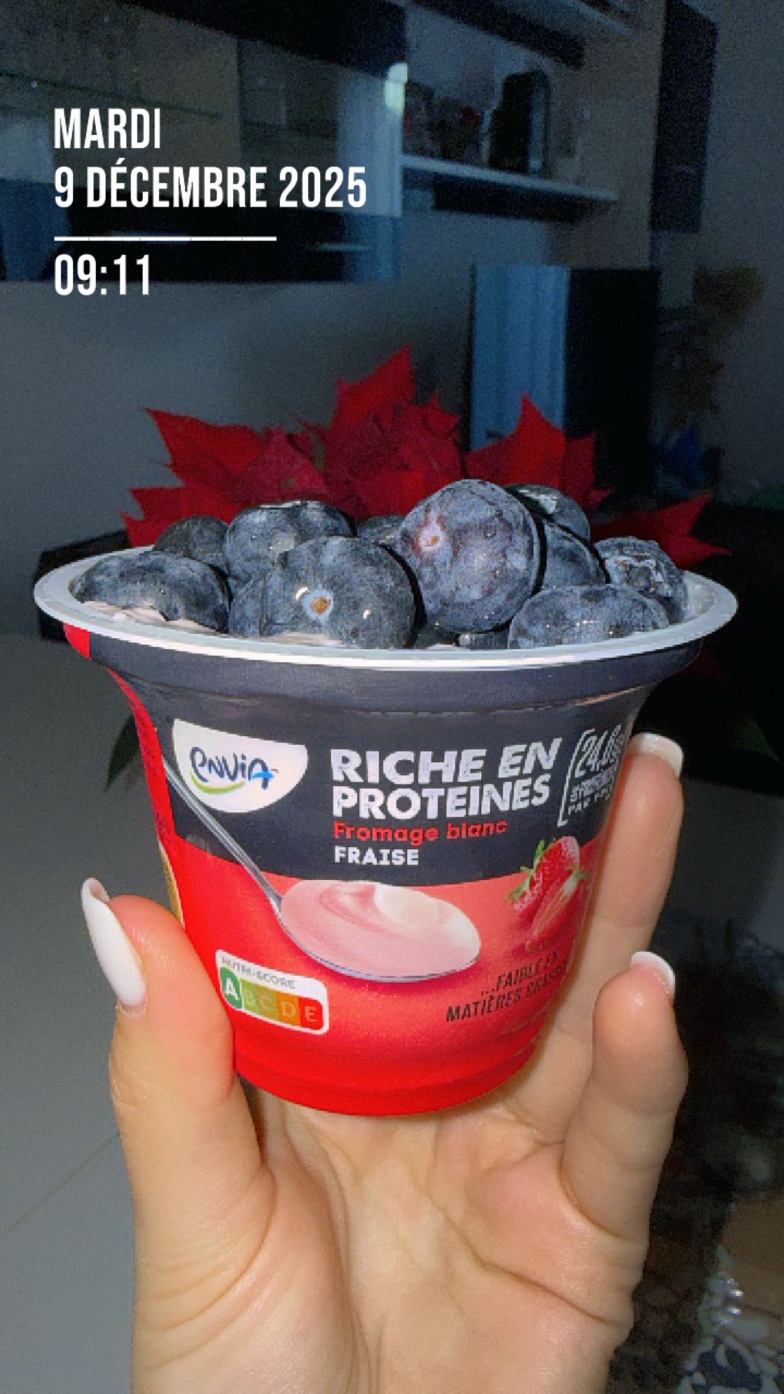 Fromage blanc aux fruits