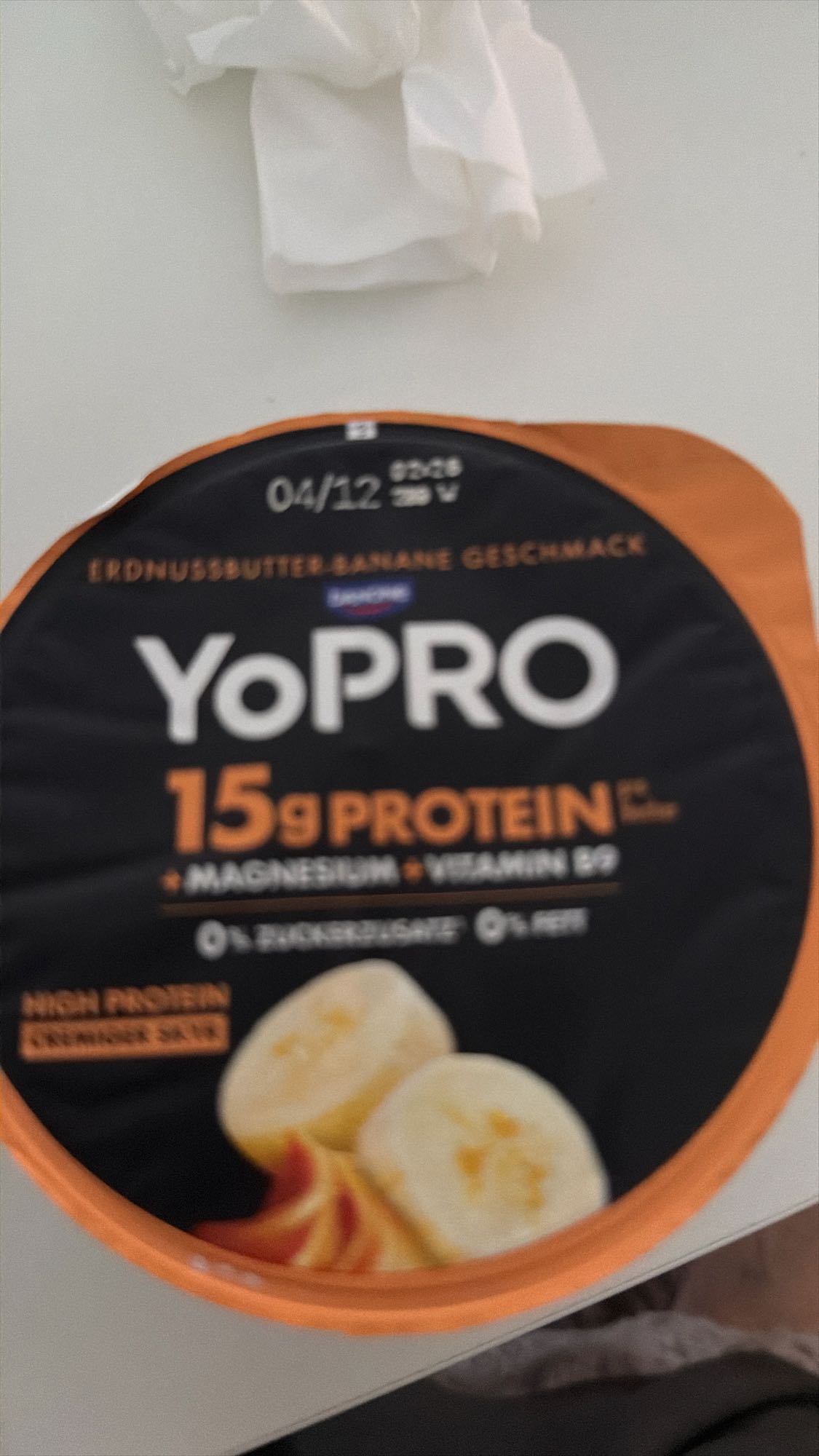 YoPRO Erdnuss-Banane