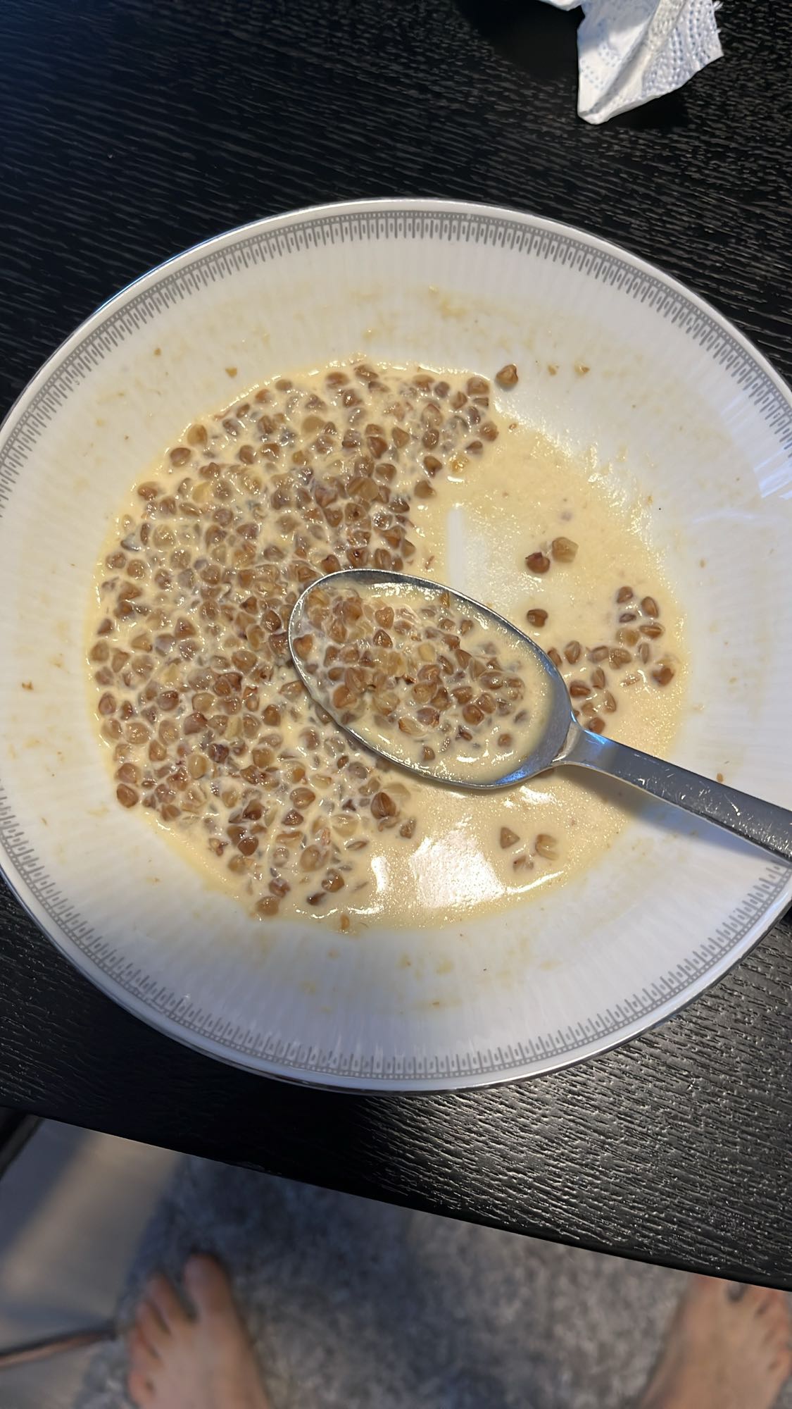 гречка с молоком