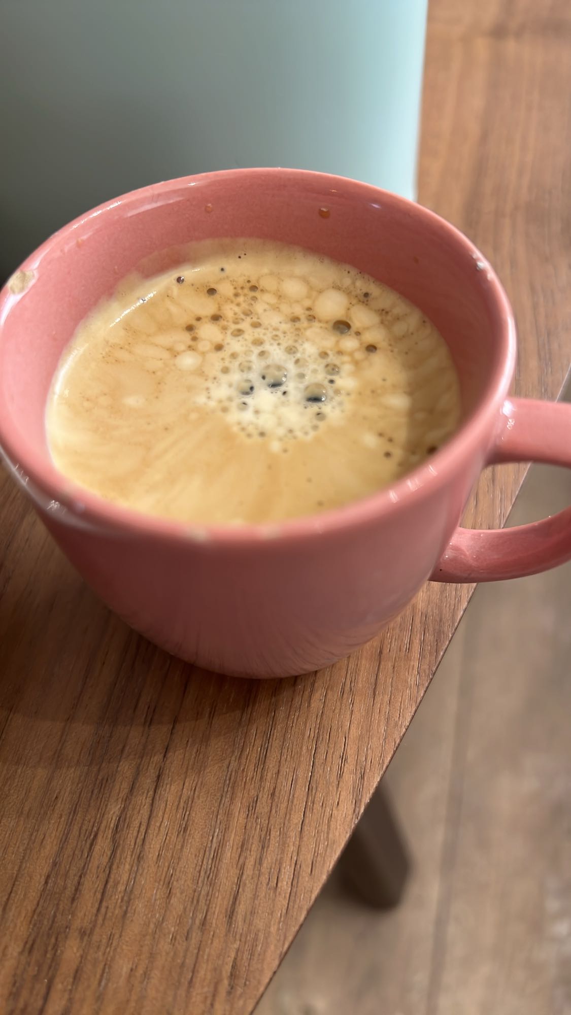 Espresso coffee without sugar