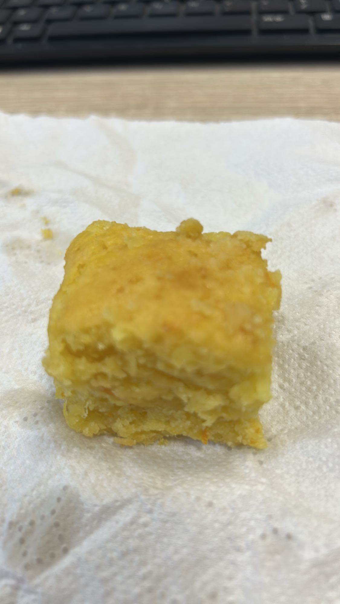 Bucată de plăcintă cu brânză