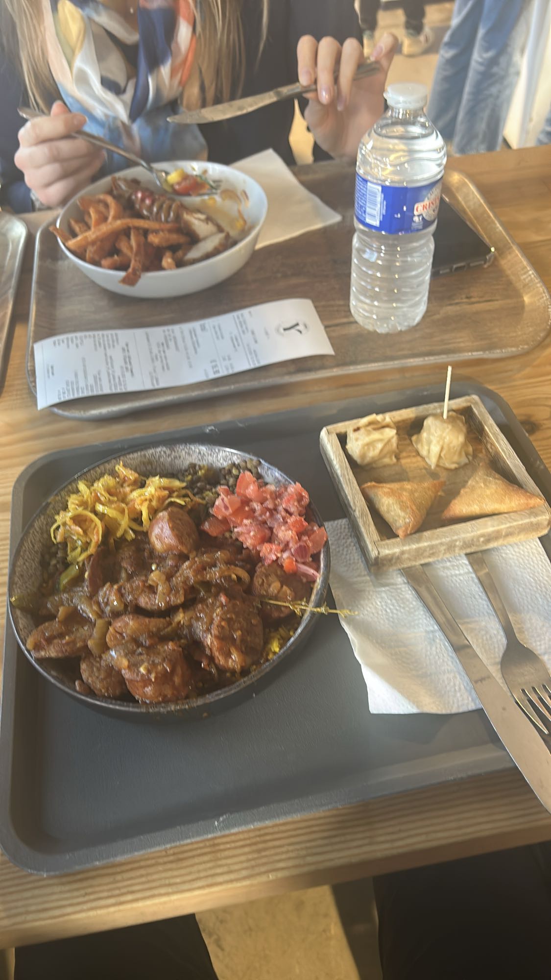 Bol saucisse et bouchées