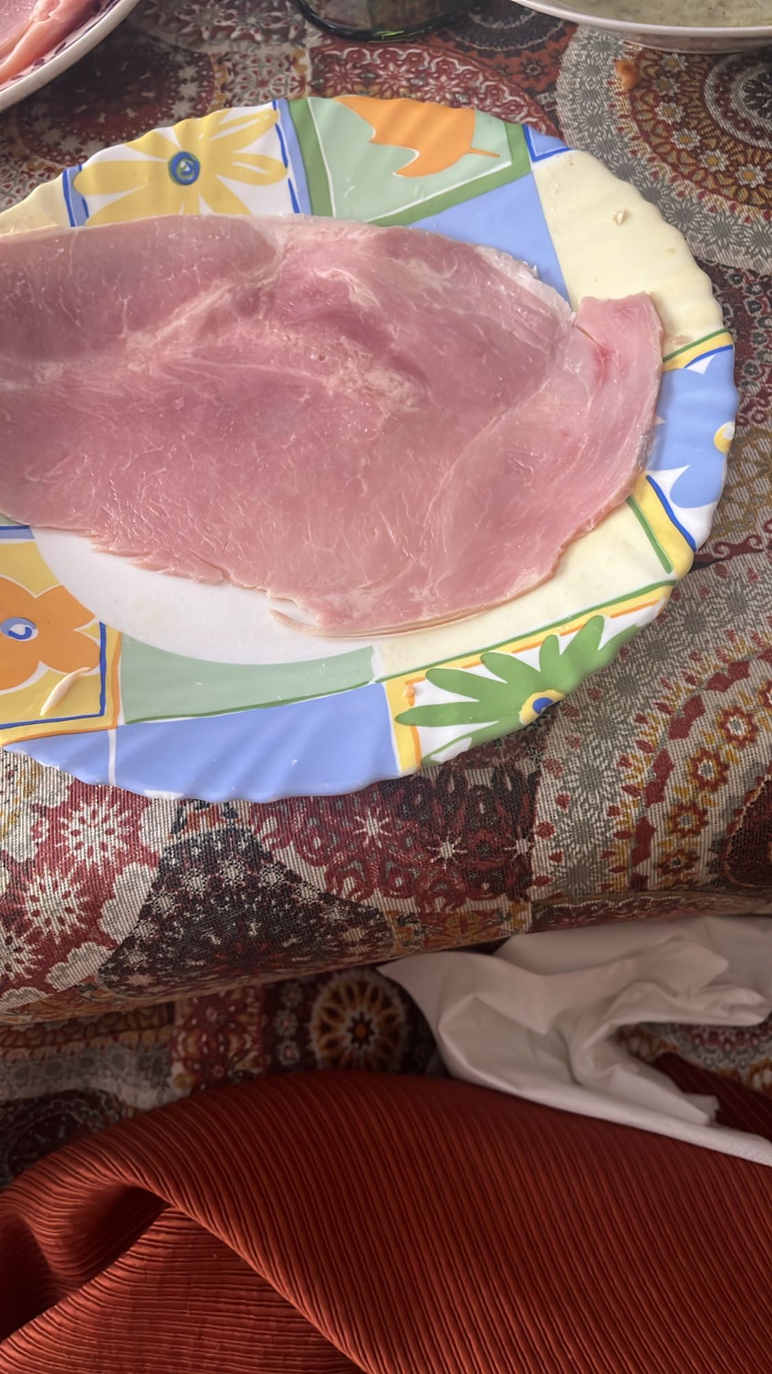 Filete de cerdo crudo