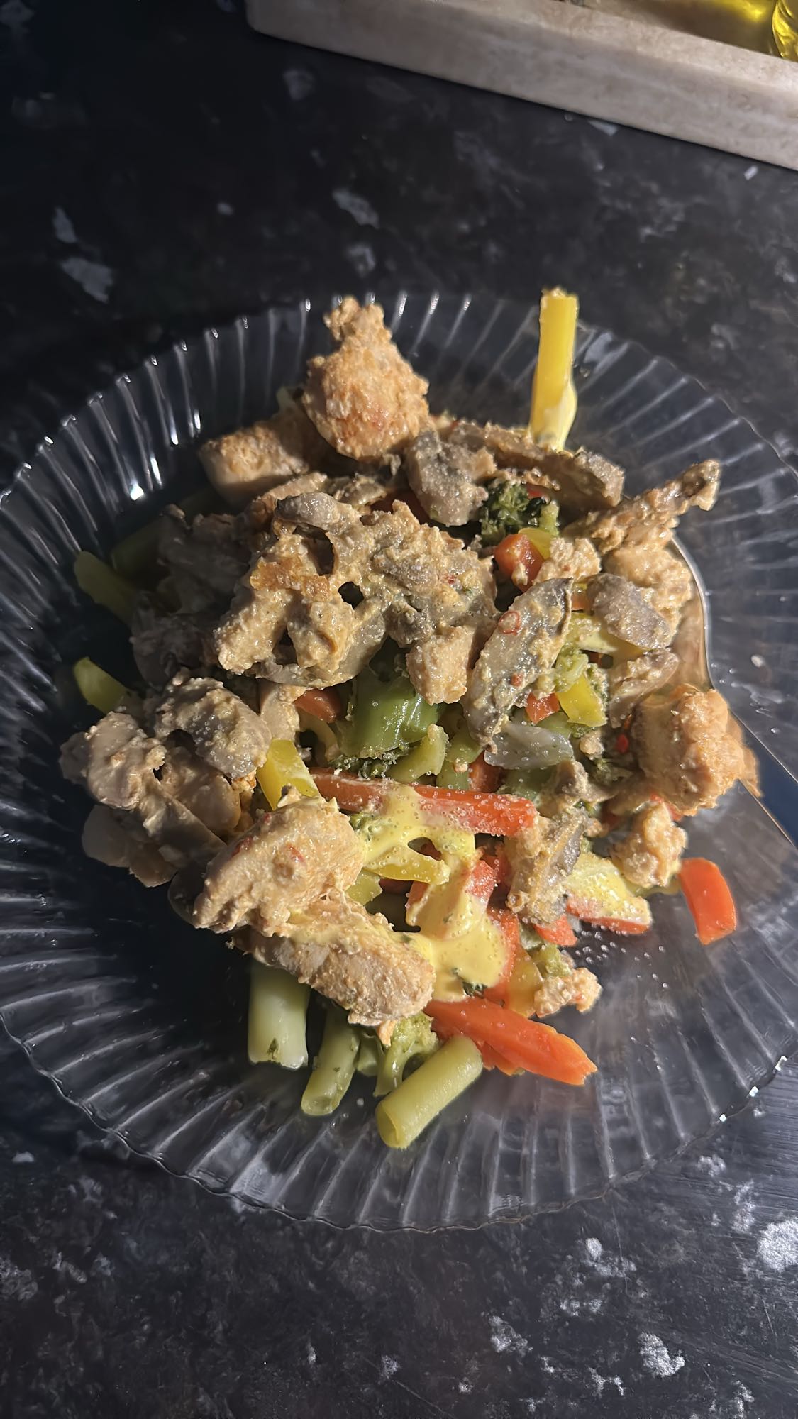 Kyckling med grönsaker