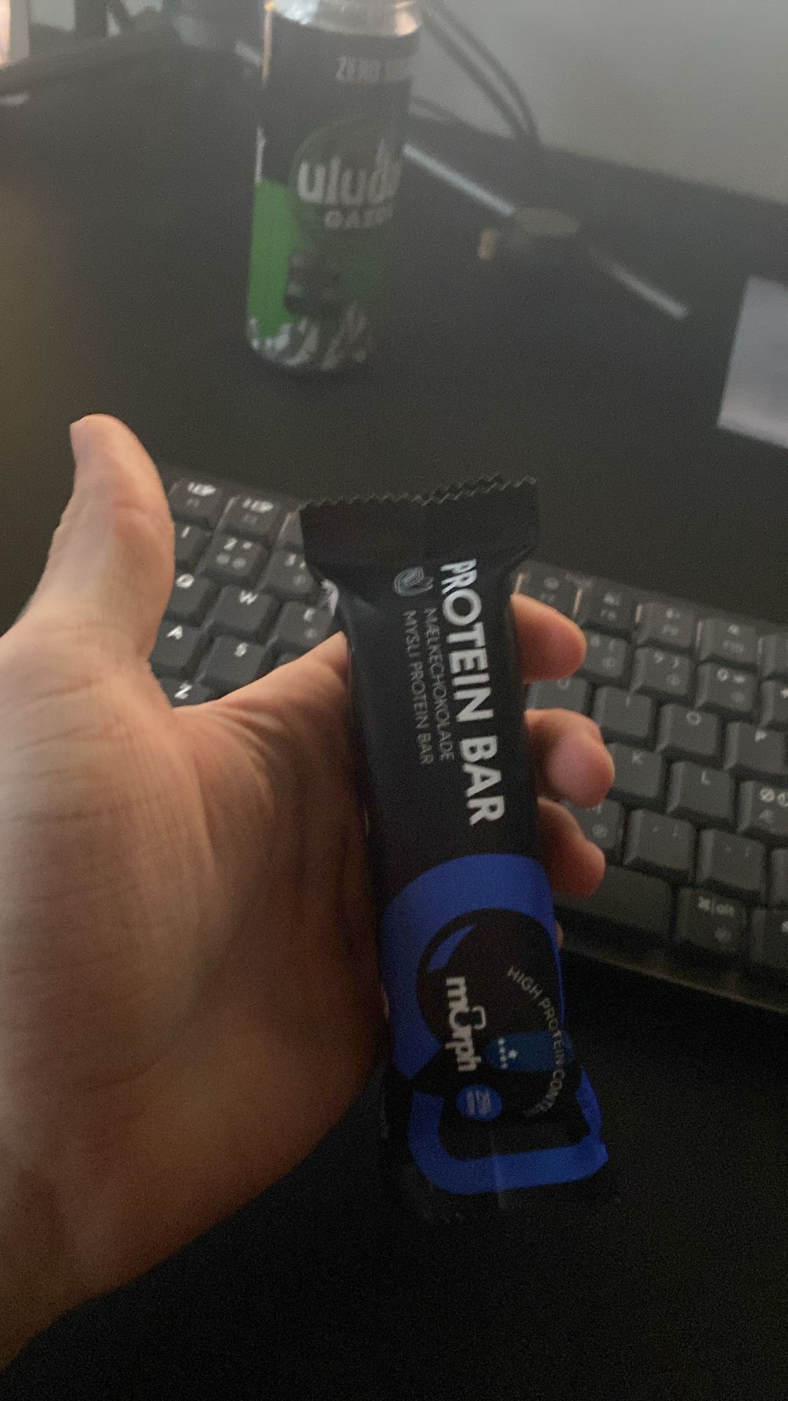 Protein bar ve gazoz