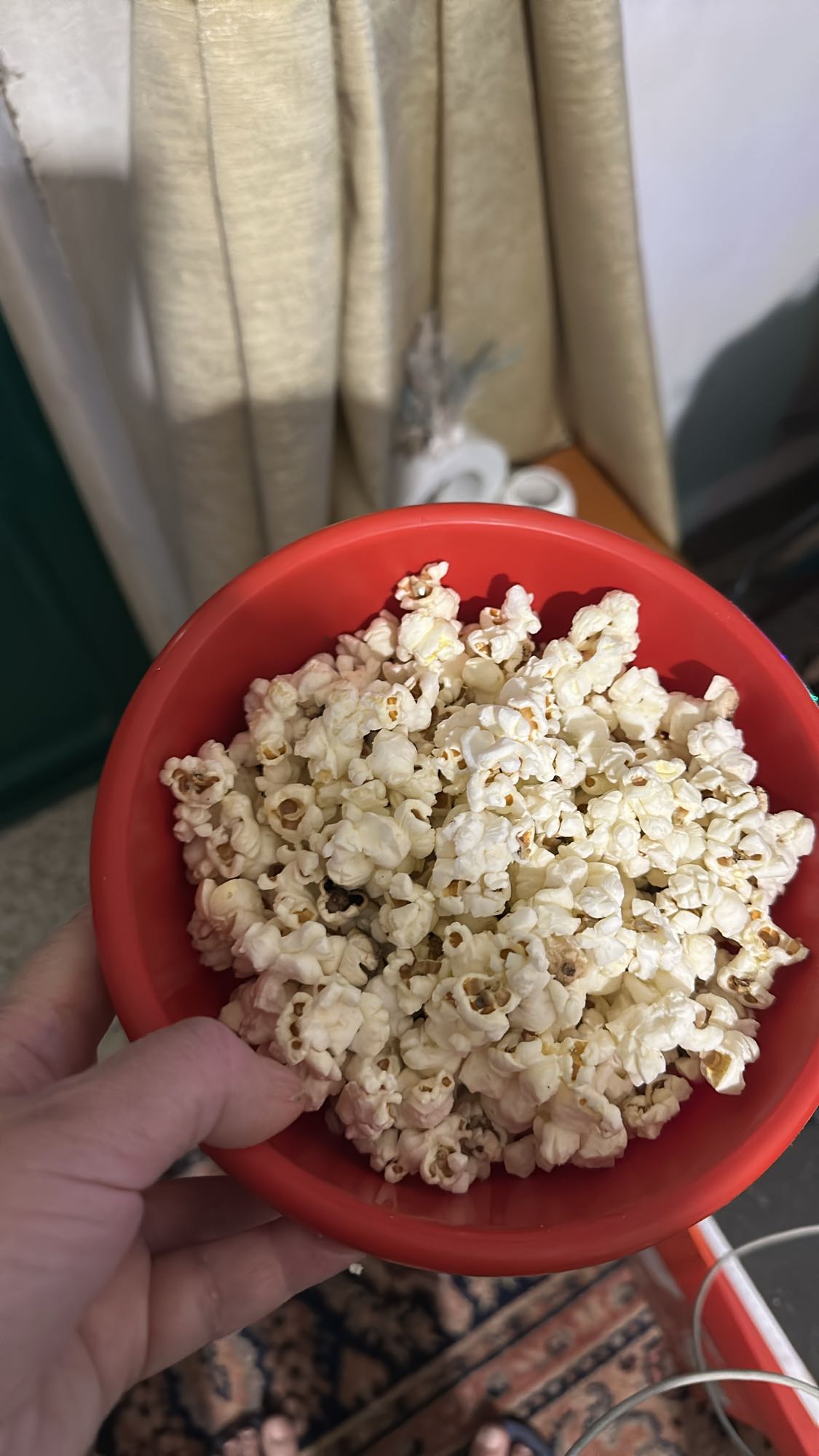 Plain Popcorn Bowl