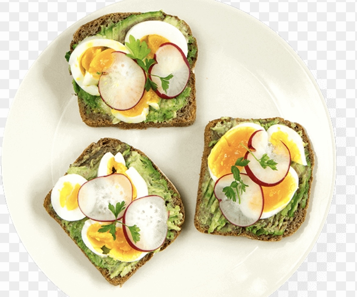 Kanapki z awokado i jajkiem