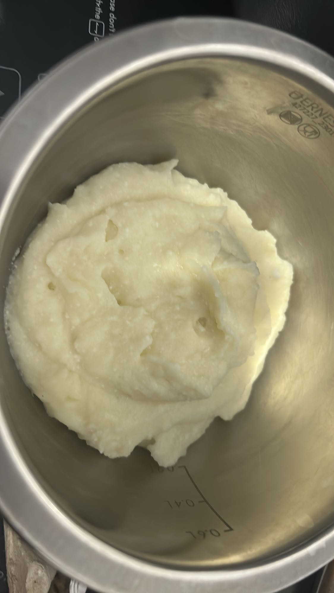 Purée de pomme de terre à la brandade