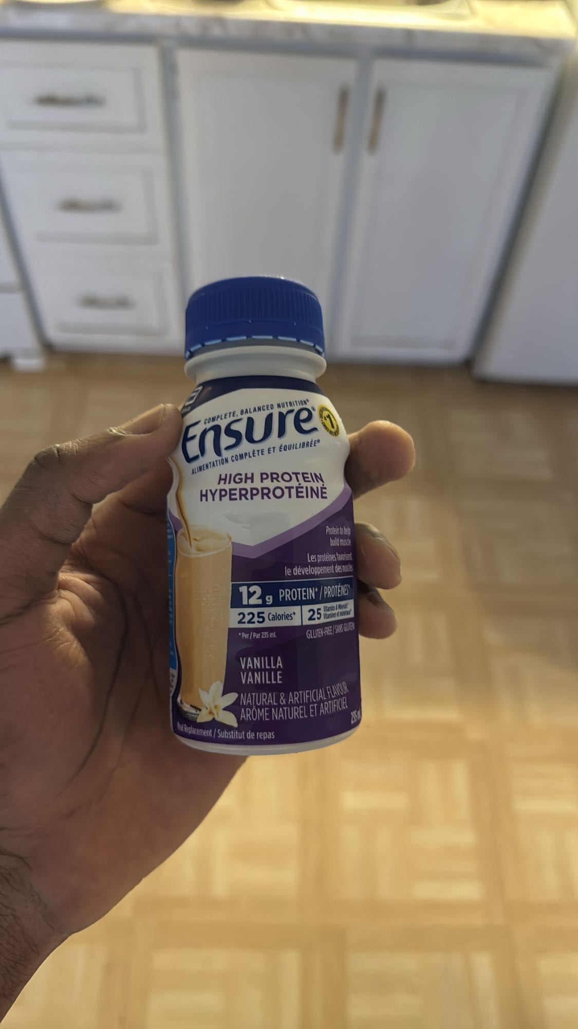 Boisson protéinée vanille