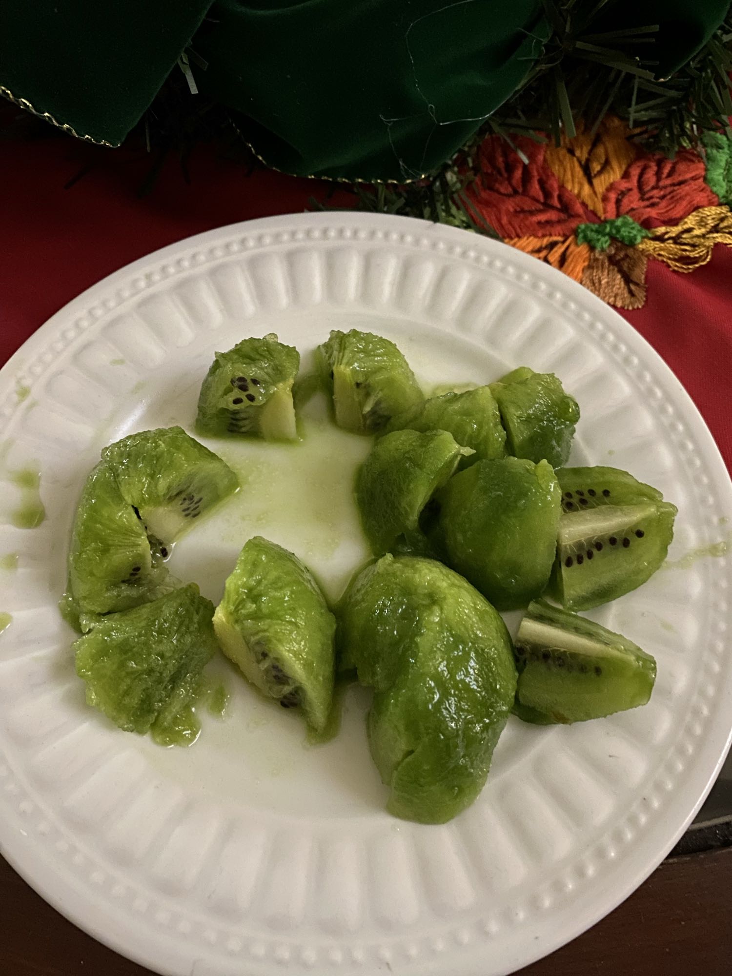 kiwi en rodajas