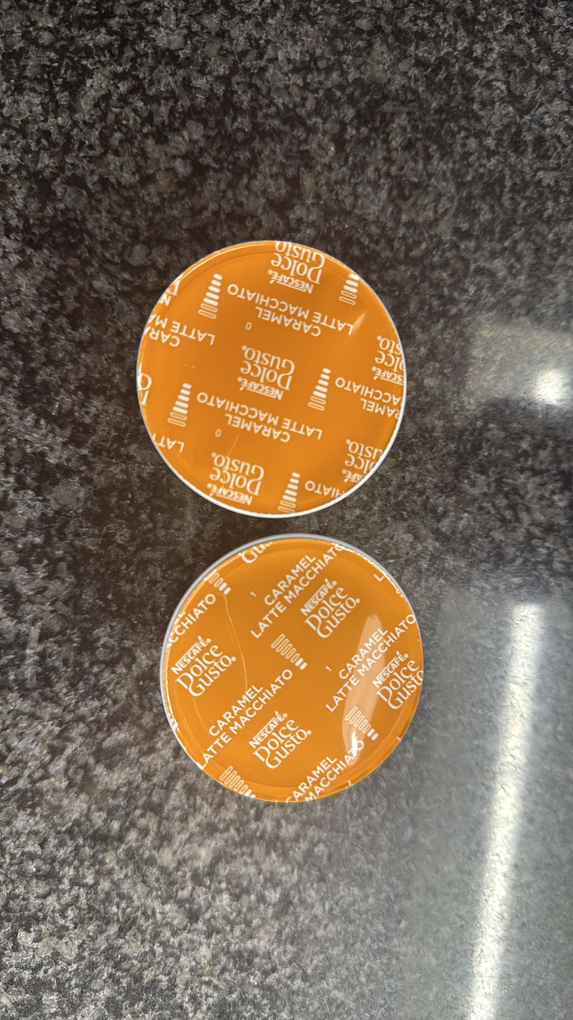 Caramel latte macchiato