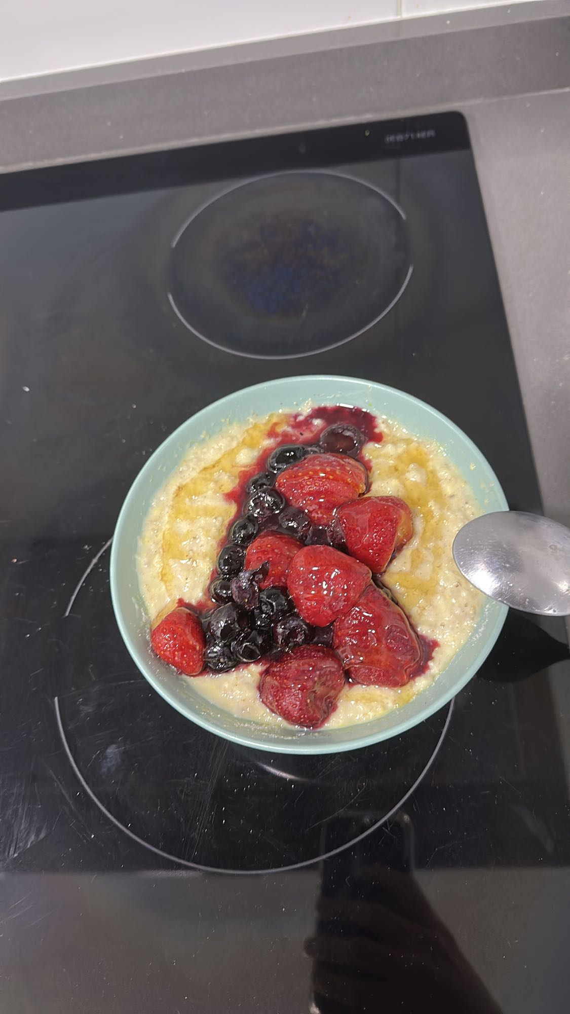 avena con frutos rojos