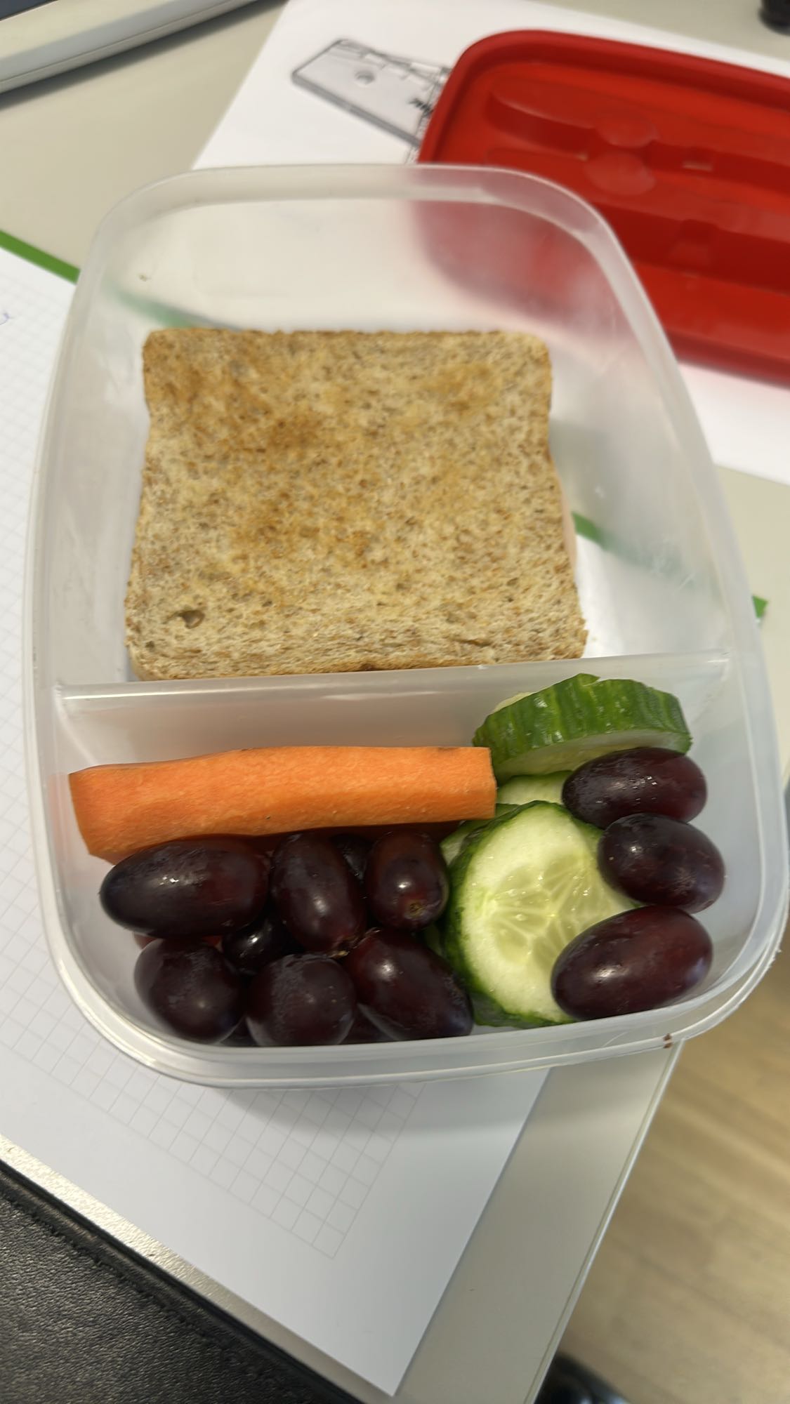 Lunchbox mit Sandwich
