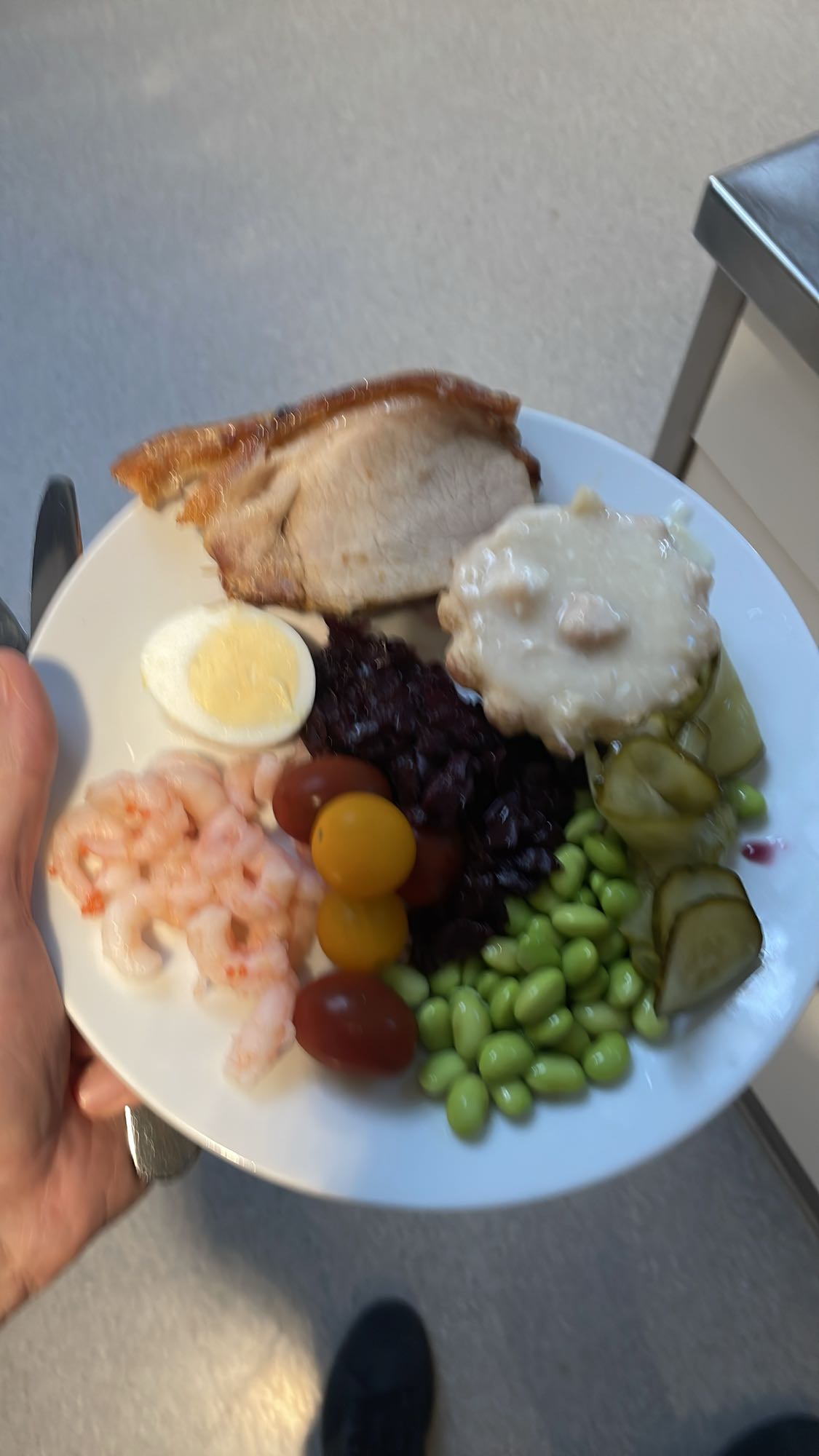 Blandad tallrik med kött