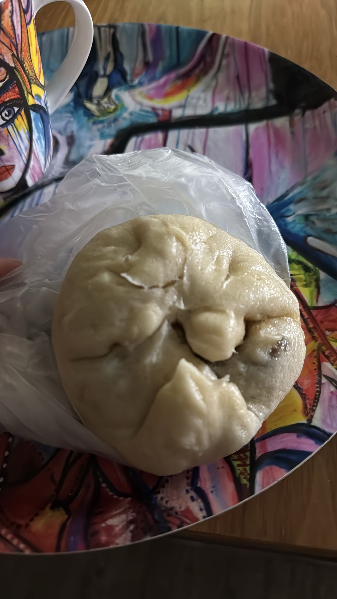 Ångad köttbullebao