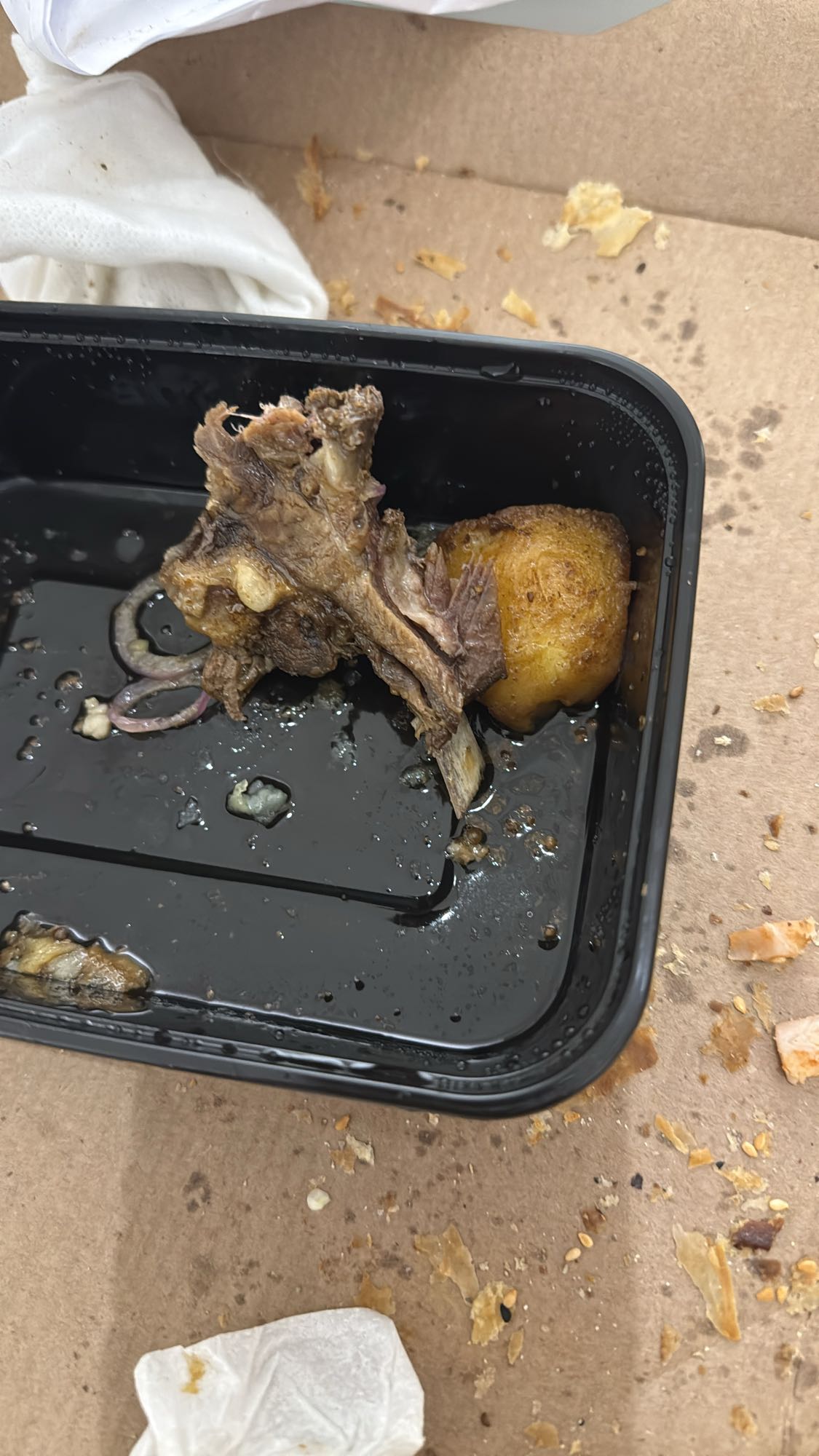 мясо с картофелем