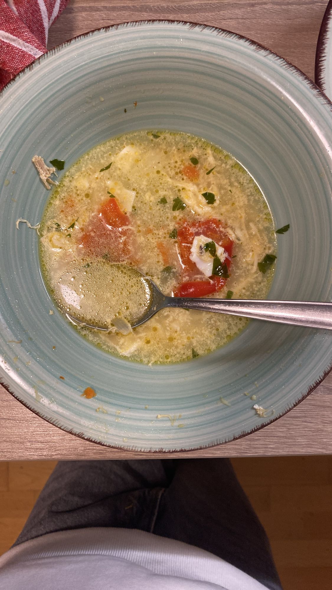 Supă de pui cu legume