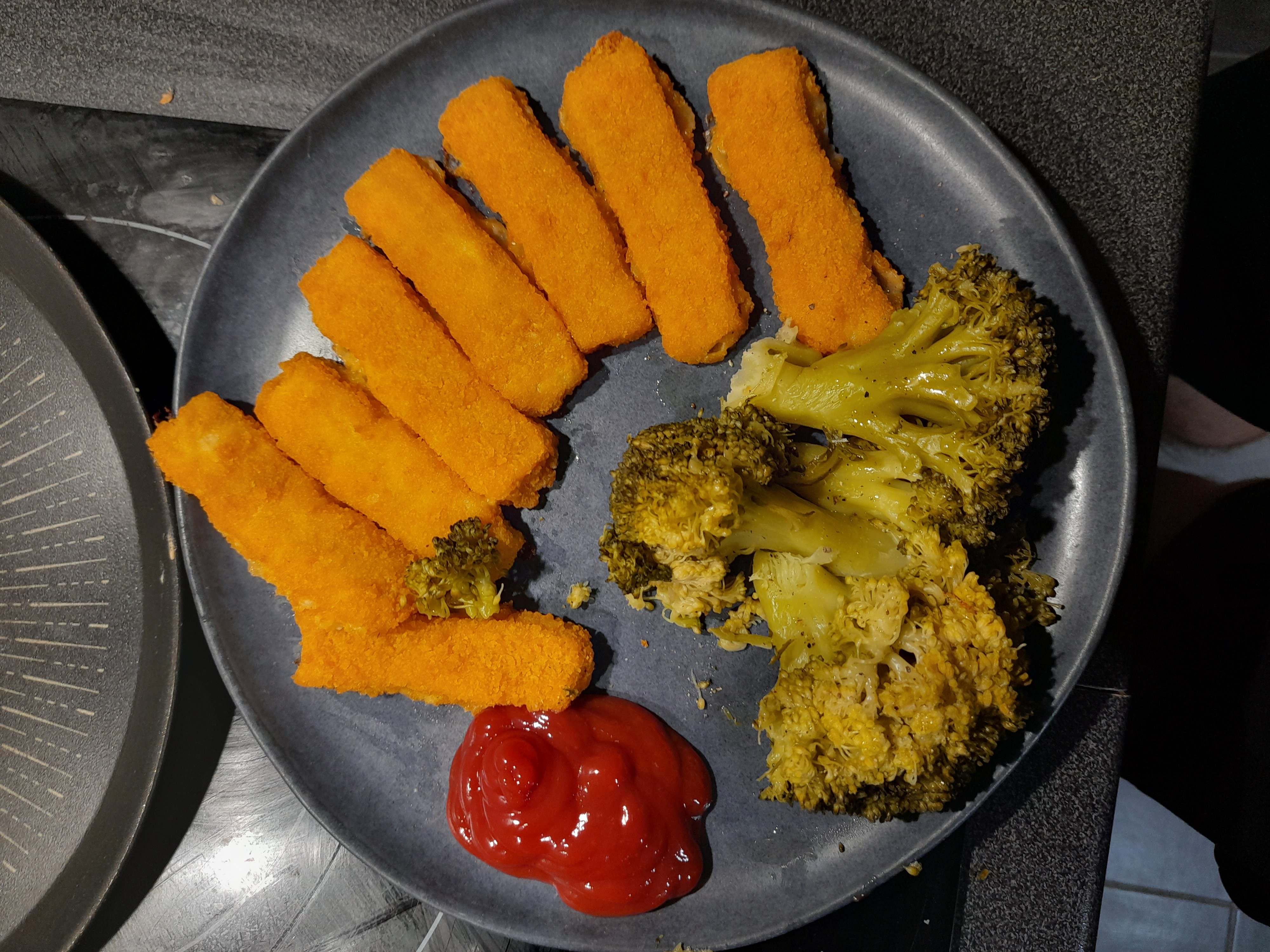 Bâtonnets et brocoli