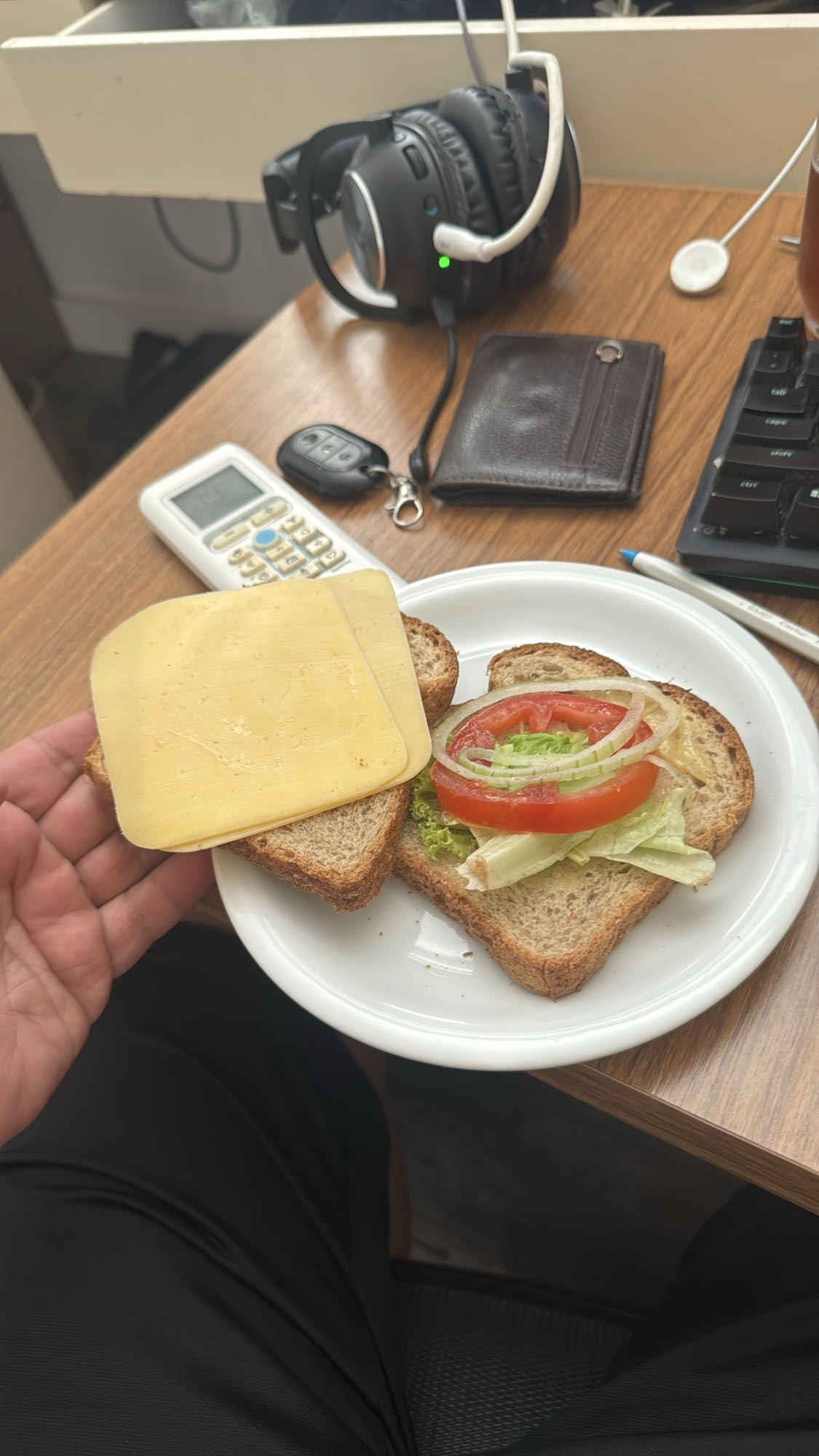 Sanduíche integral leve