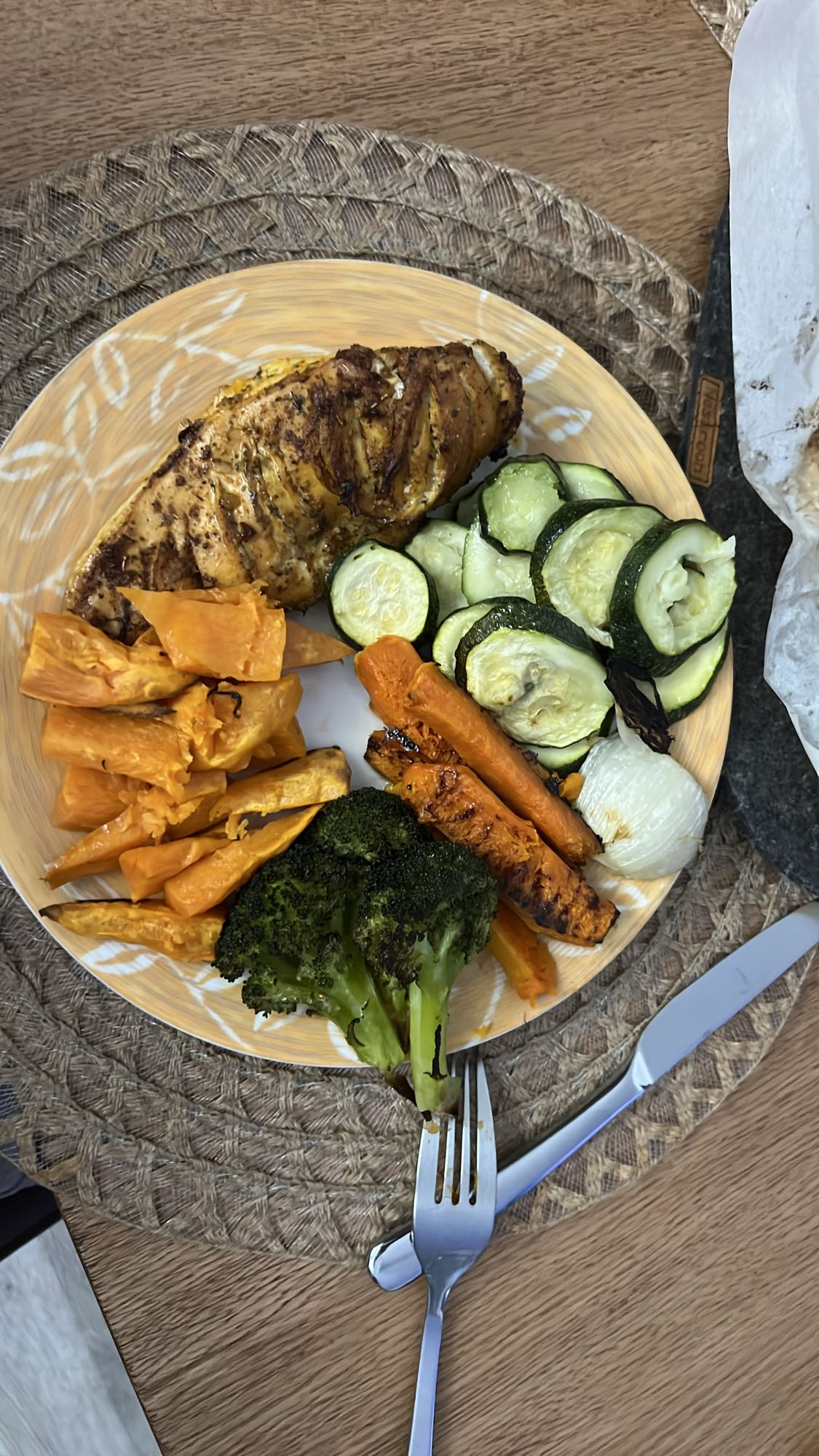 Grilled Chicken & Veggies