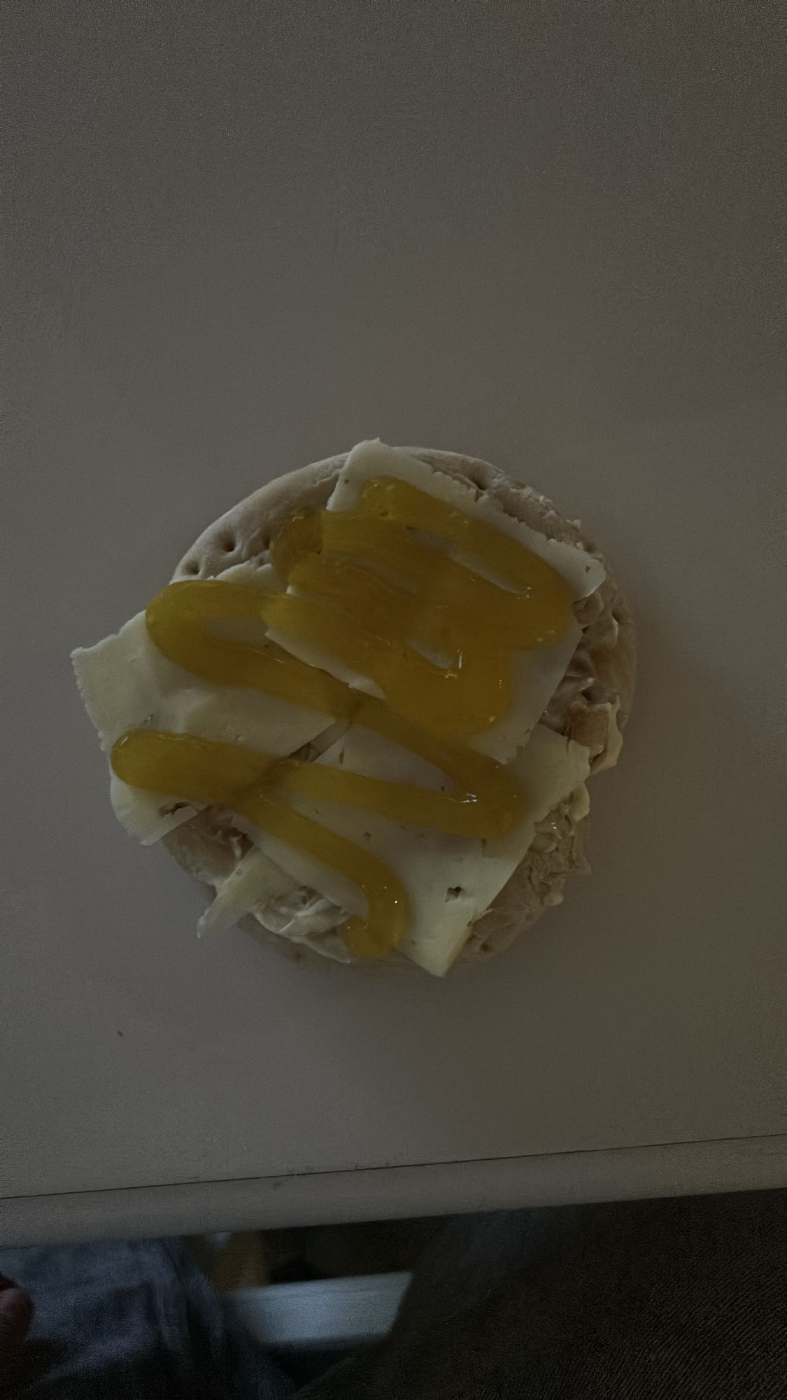 Riskaka med ost & senap