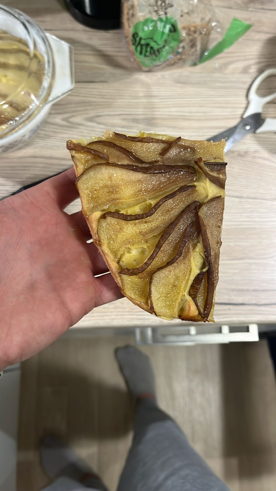 грушевый пирог