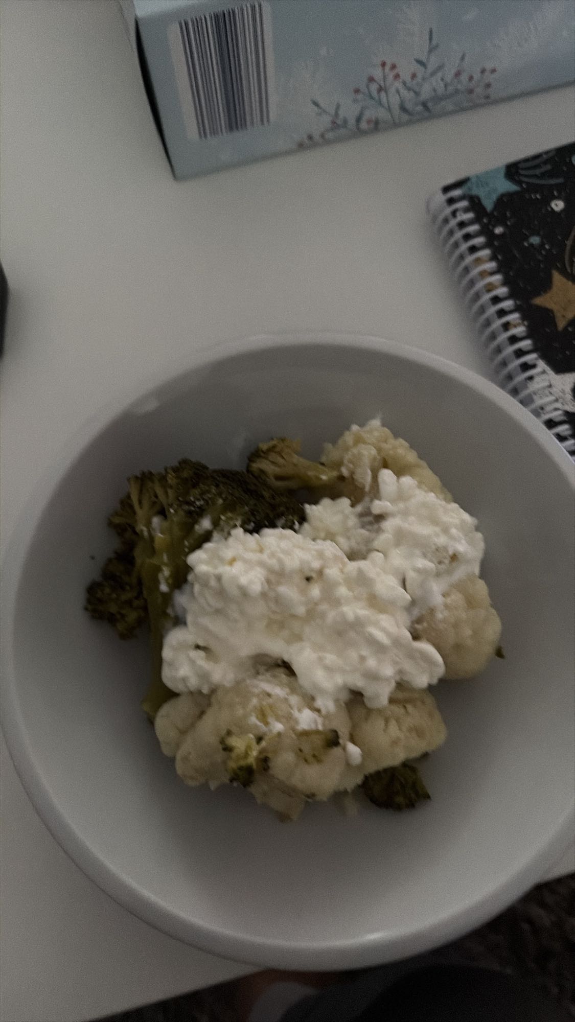 Broccoli bloemkool cottage