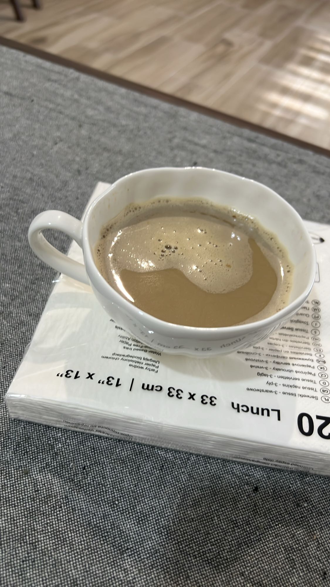 սուրճ կաթով