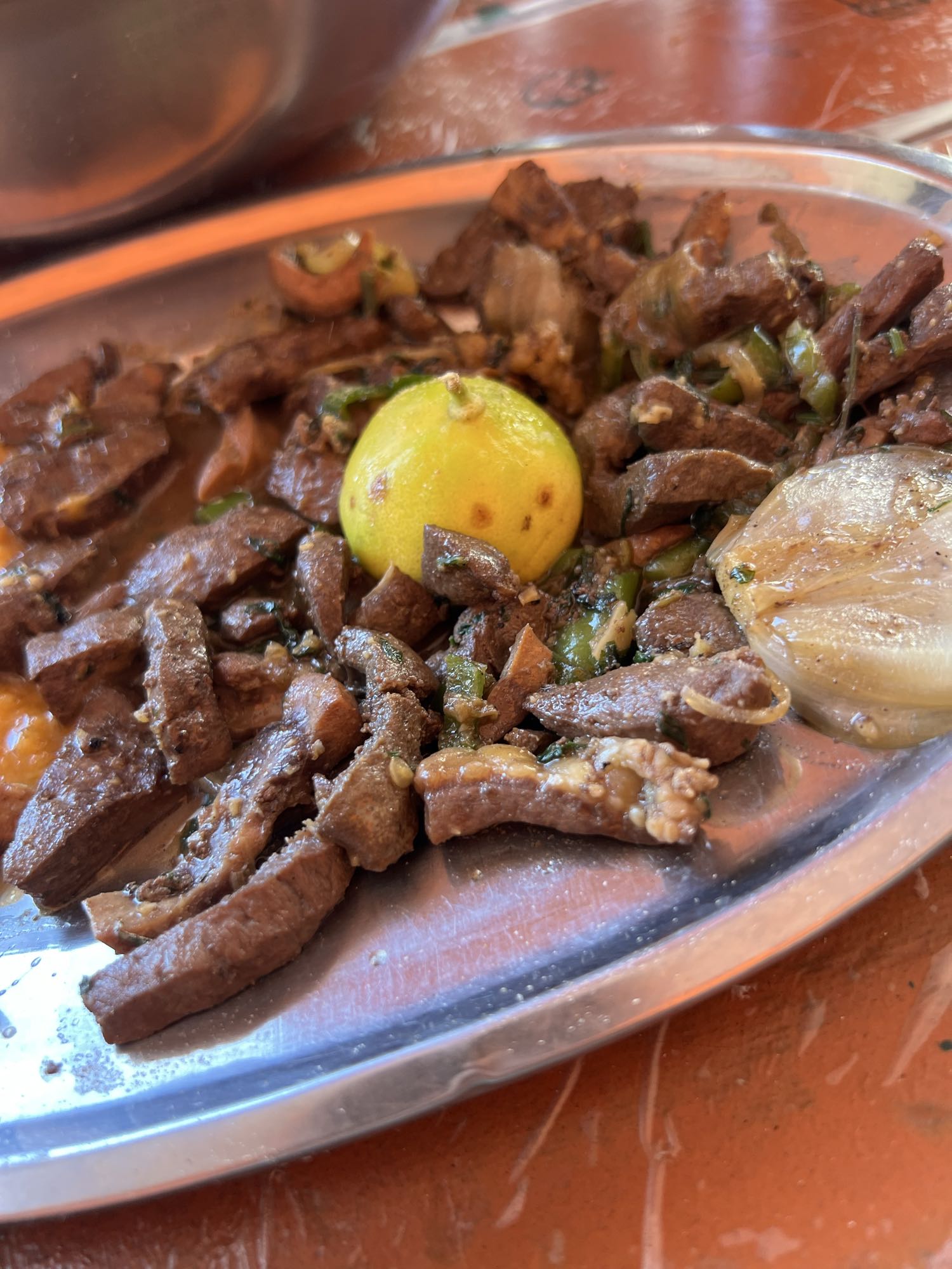 100 grams of cooked liver