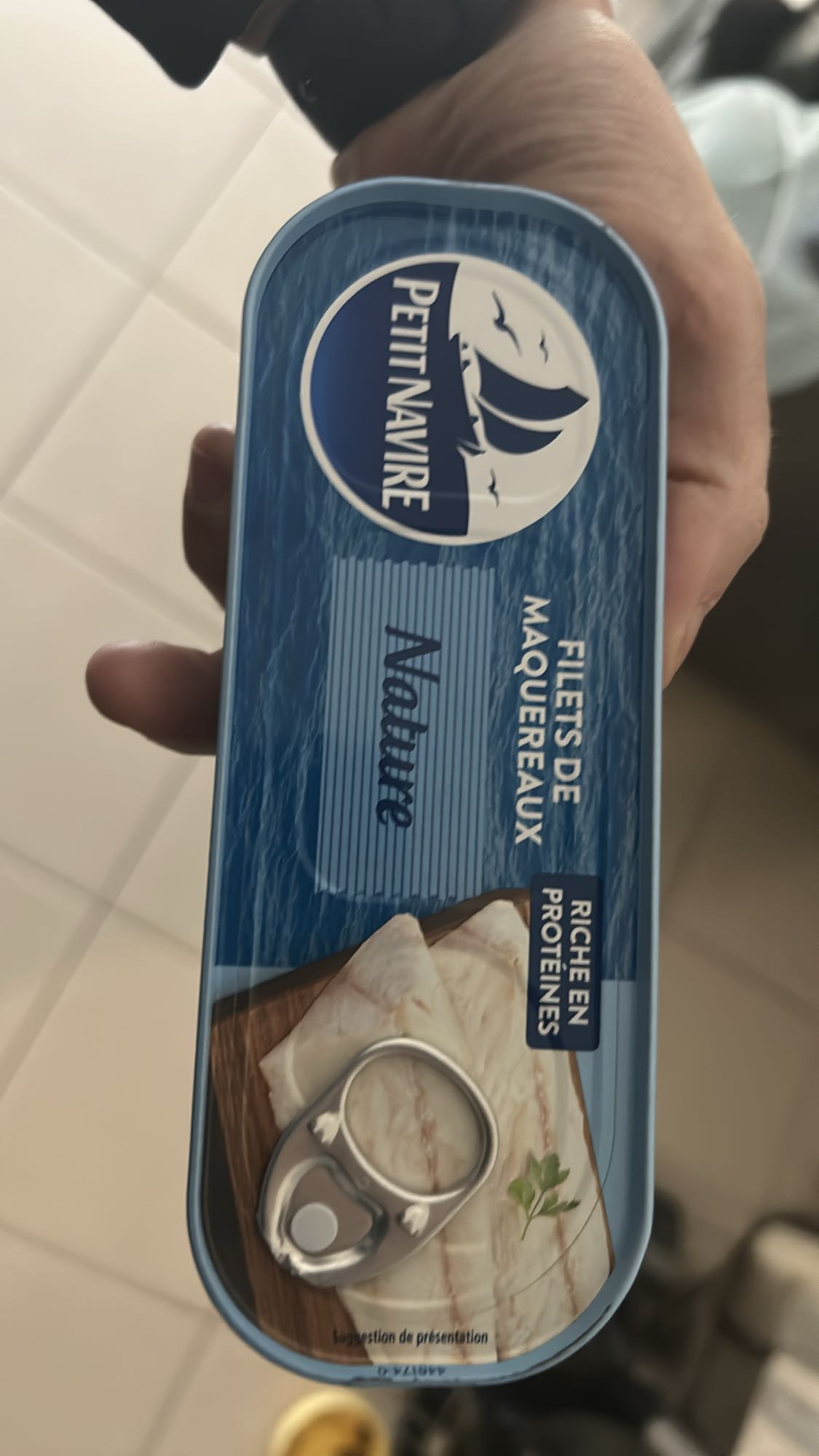 Filets de maquereaux nature