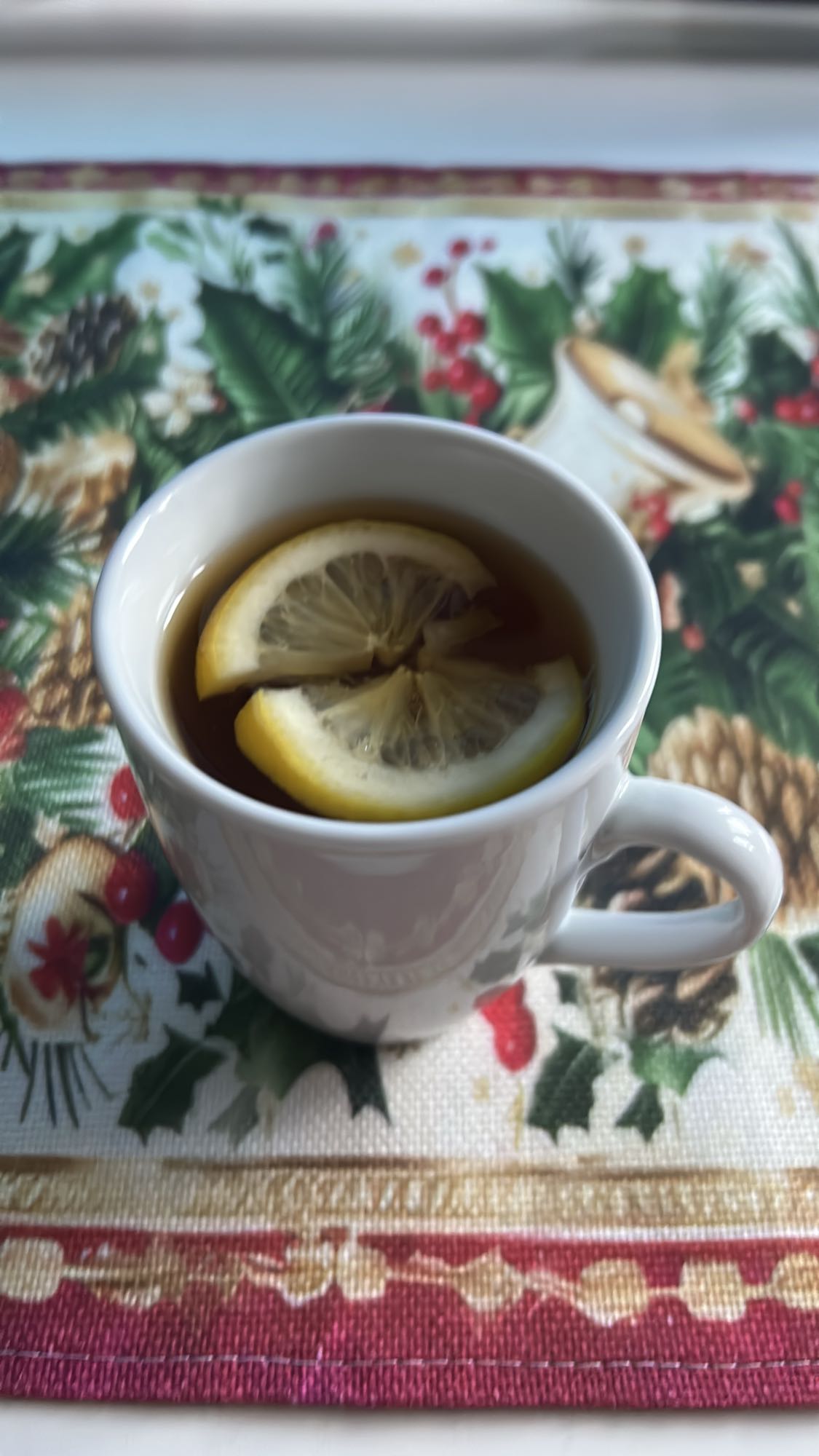 чай с лимоном