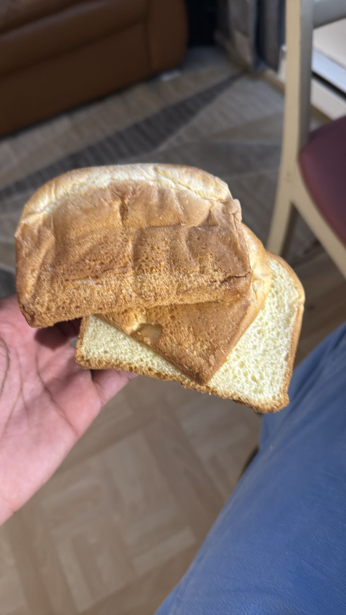 Pain de mie grillé