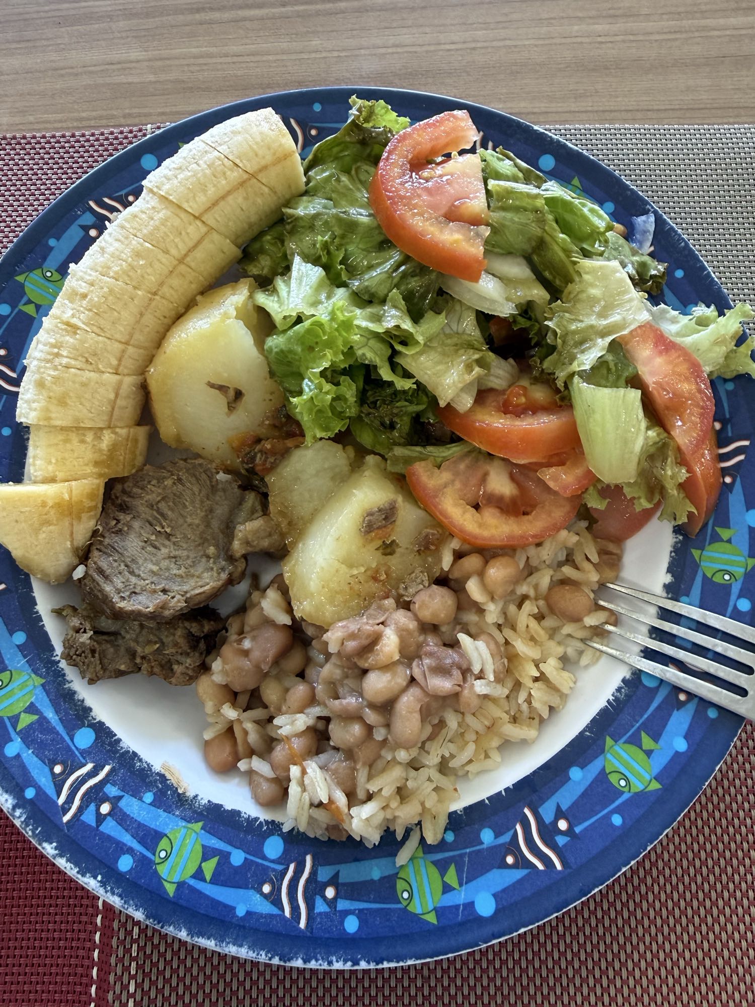 Prato brasileiro caseiro