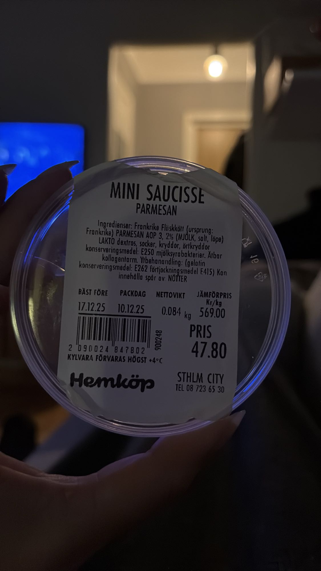 Mini Saucisse Parmesan