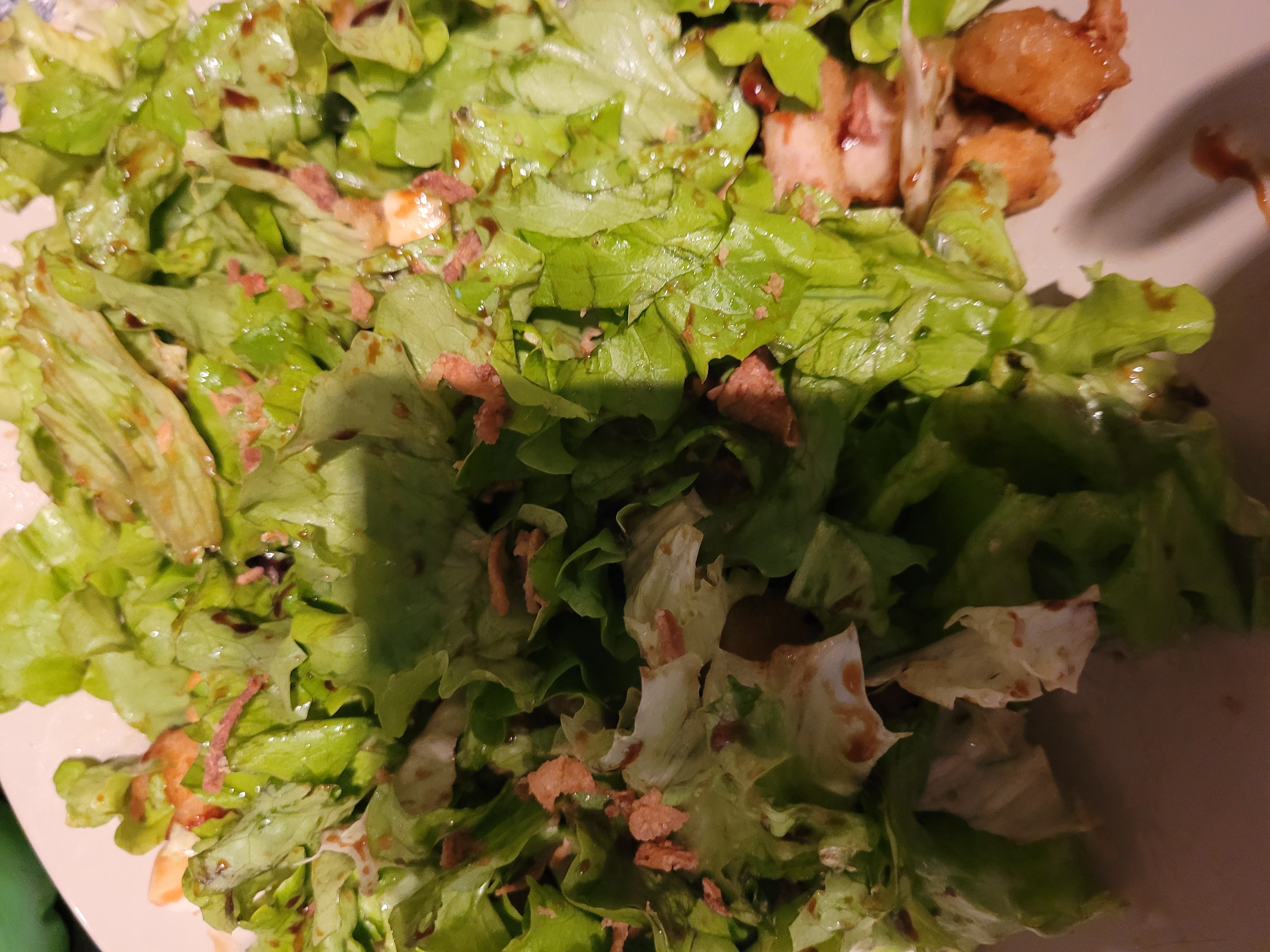 Salade poulet croquant